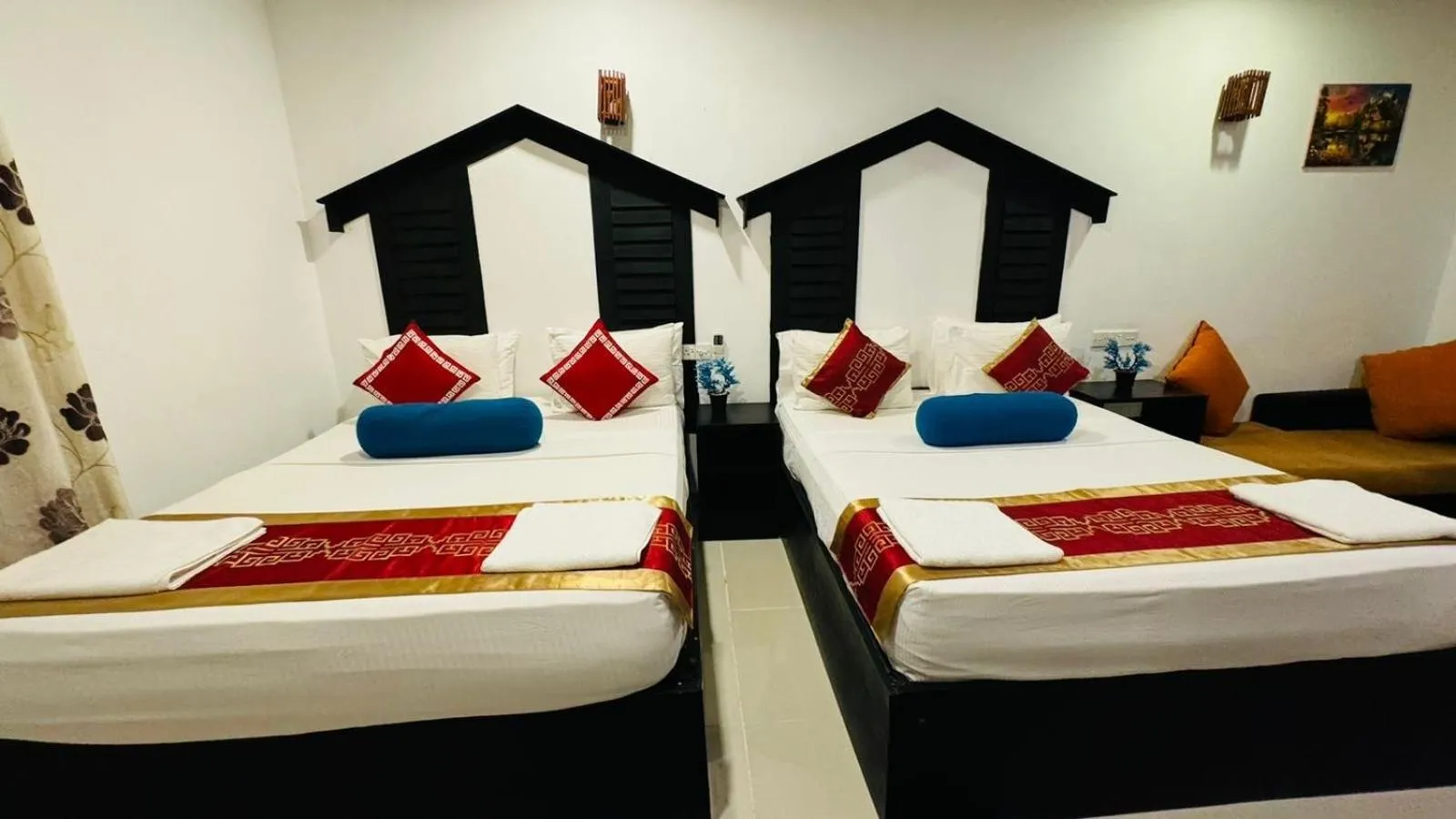 Bedroom, Bed in Sunshine Resort & Spa Sigiriya