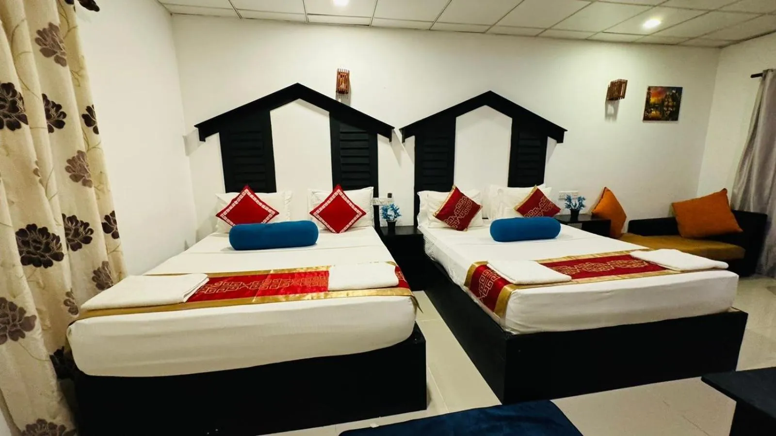 Bedroom, Bed in Sunshine Resort & Spa Sigiriya