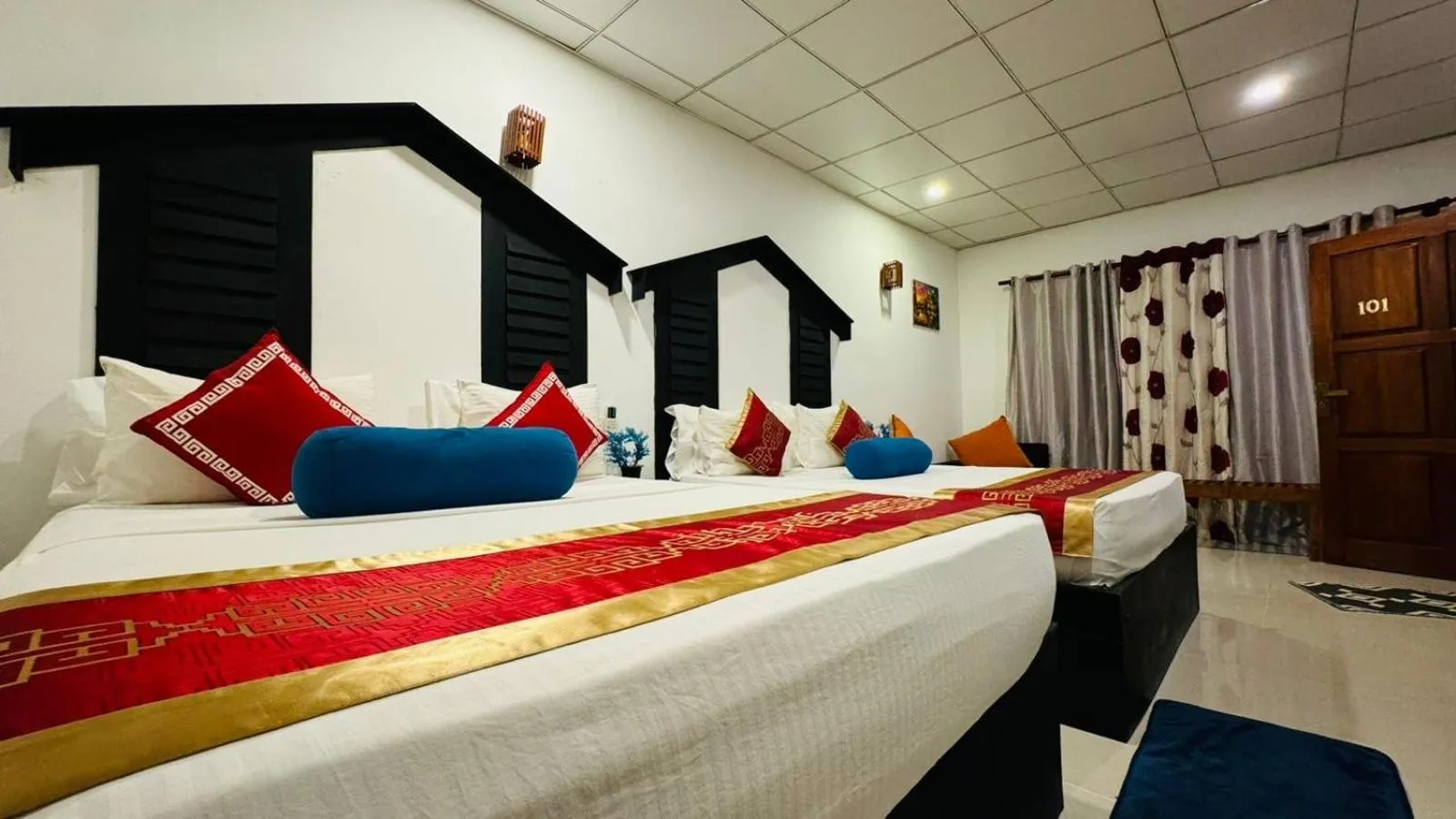 Bedroom, Bed in Sunshine Resort & Spa Sigiriya