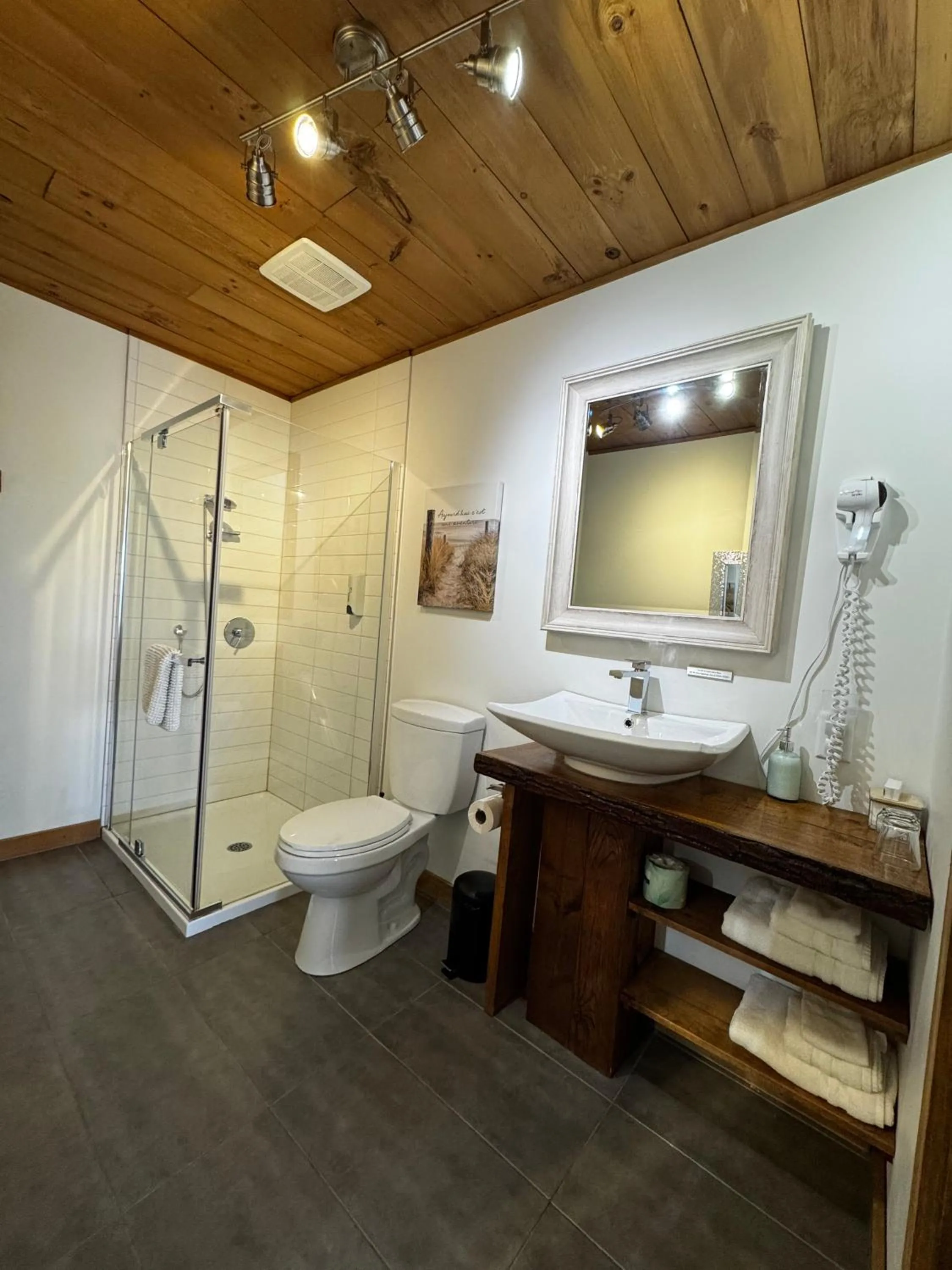 Bathroom in Gîte du Haut des Arbres