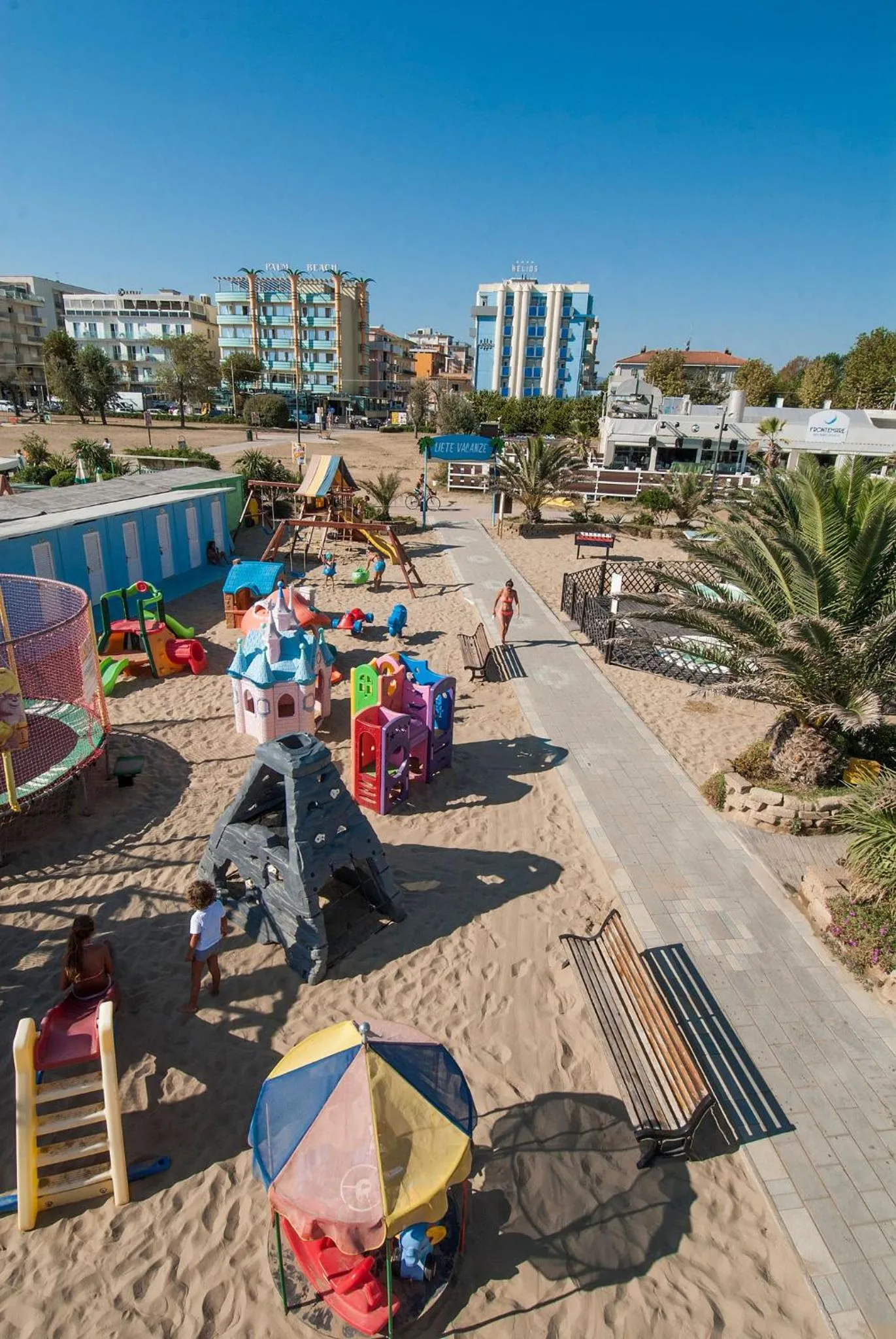 Beach in Hotel Helios