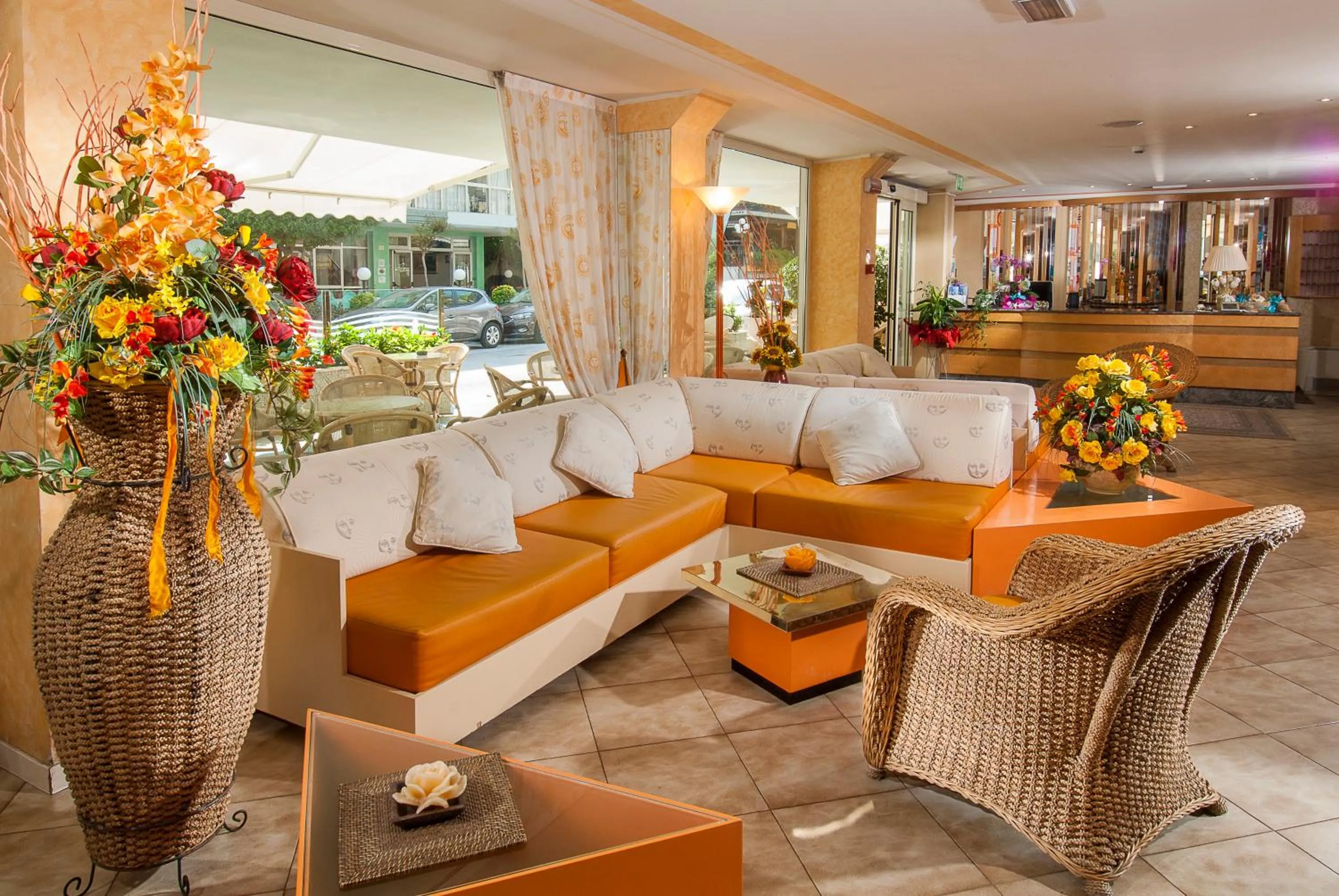 Lobby or reception in Hotel Helios