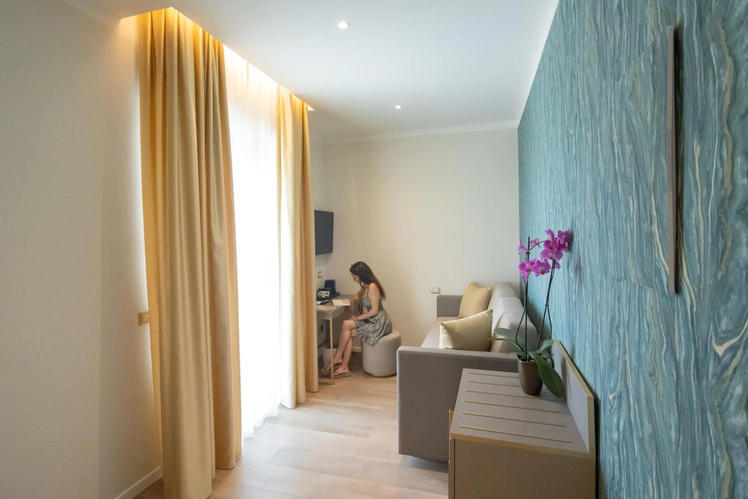 Living room in Hotel Helios