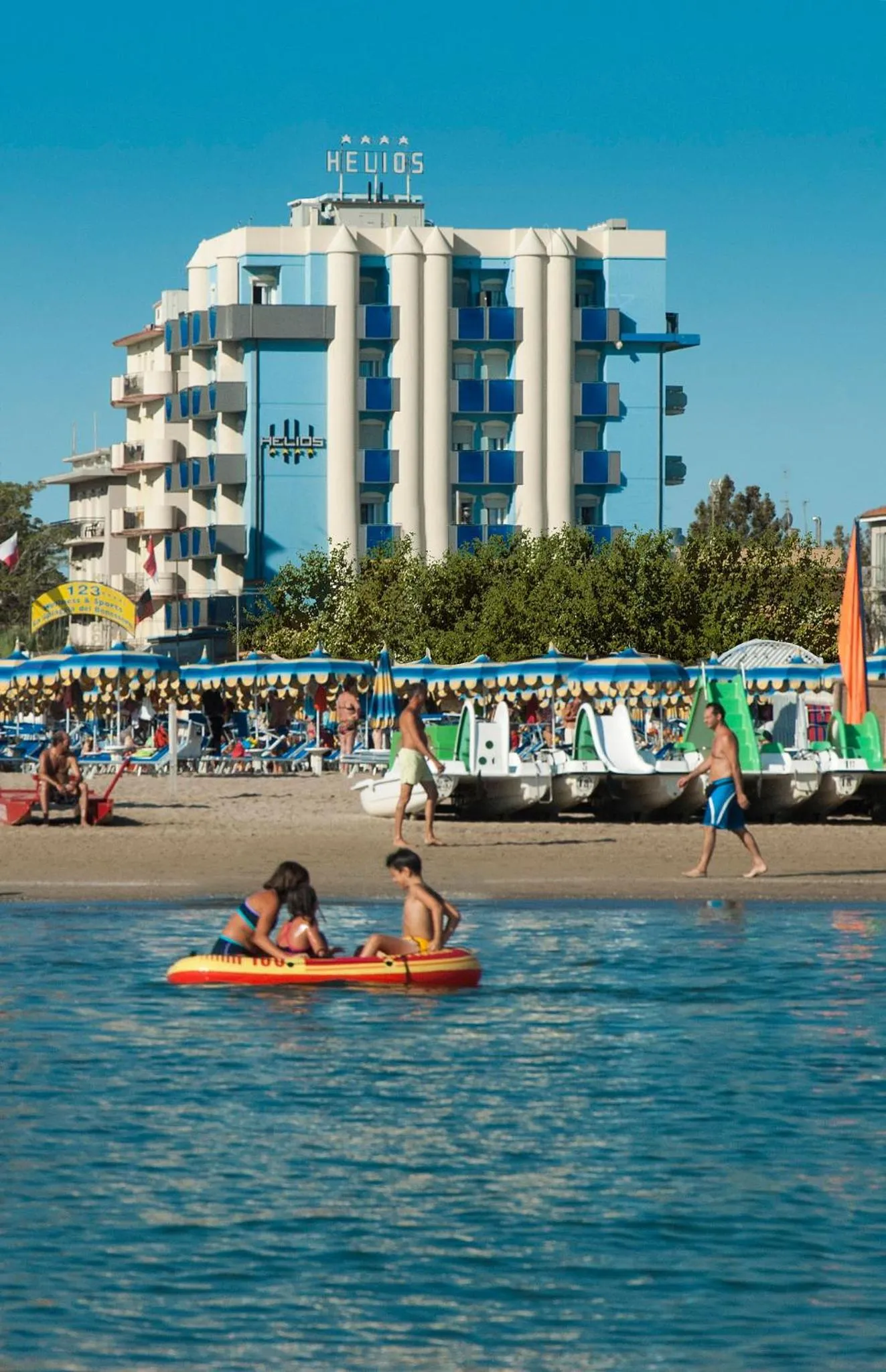 Beach in Hotel Helios