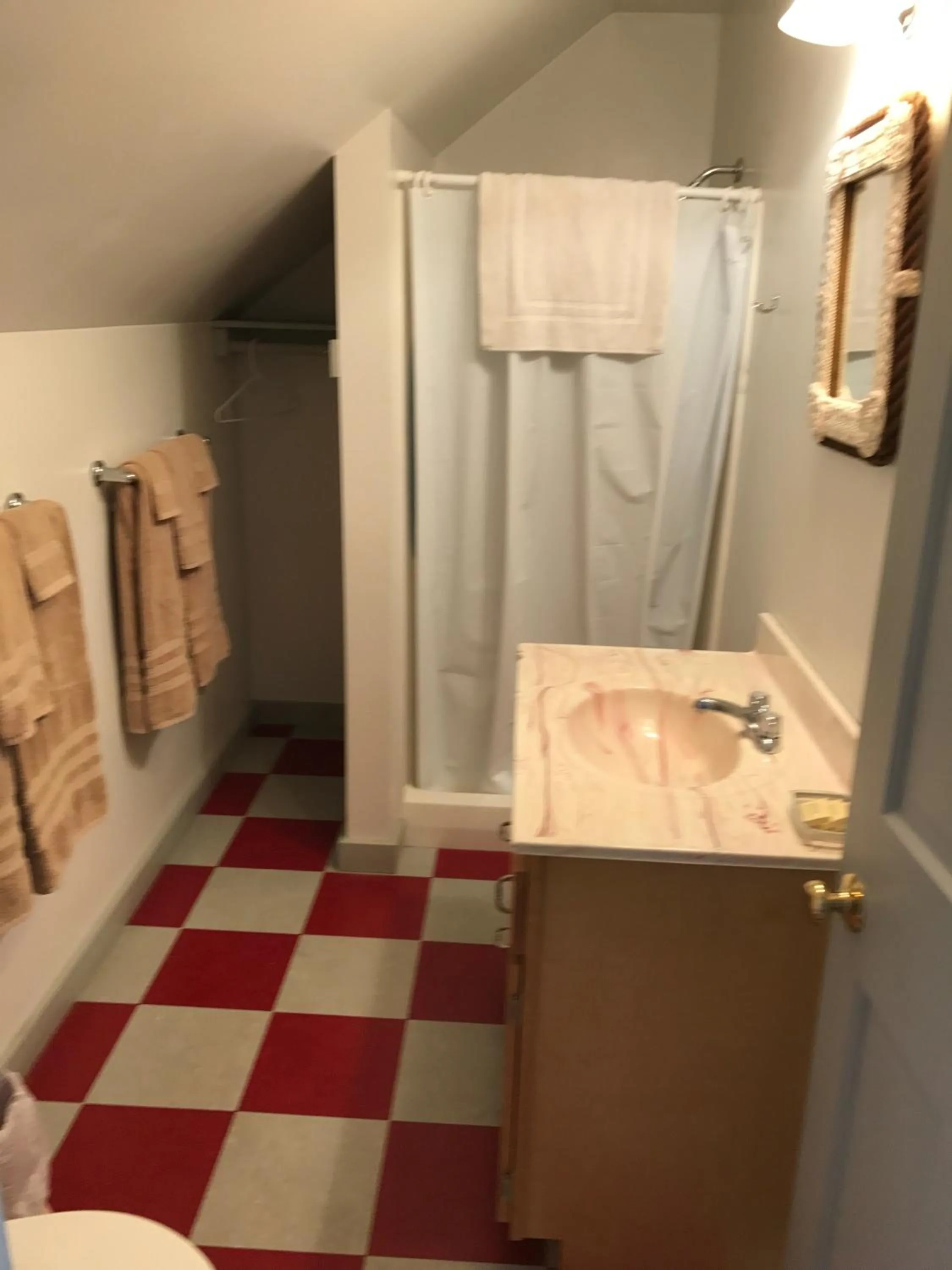 Bathroom in West Quoddy Station LLC