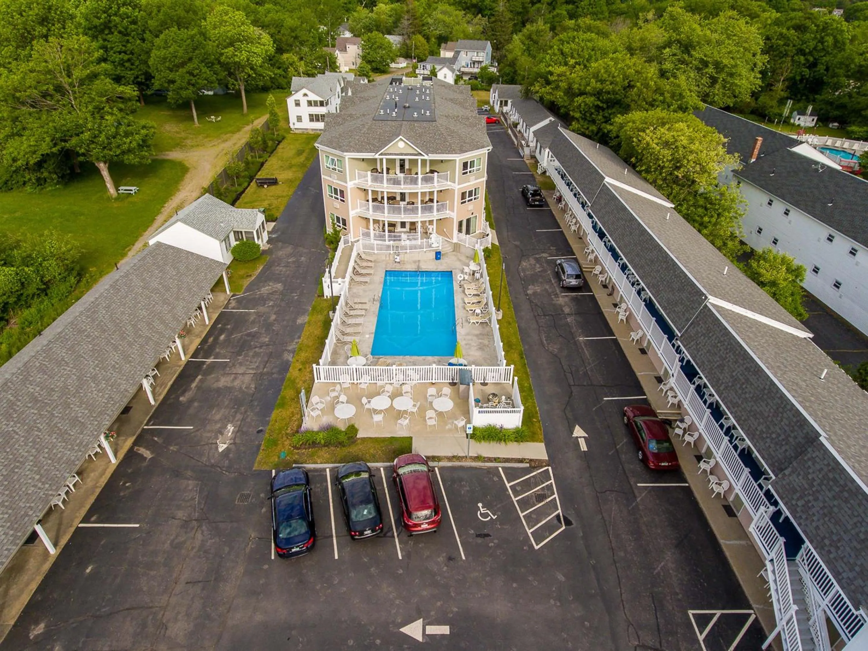 Bird's eye view in Sea Latch Inn