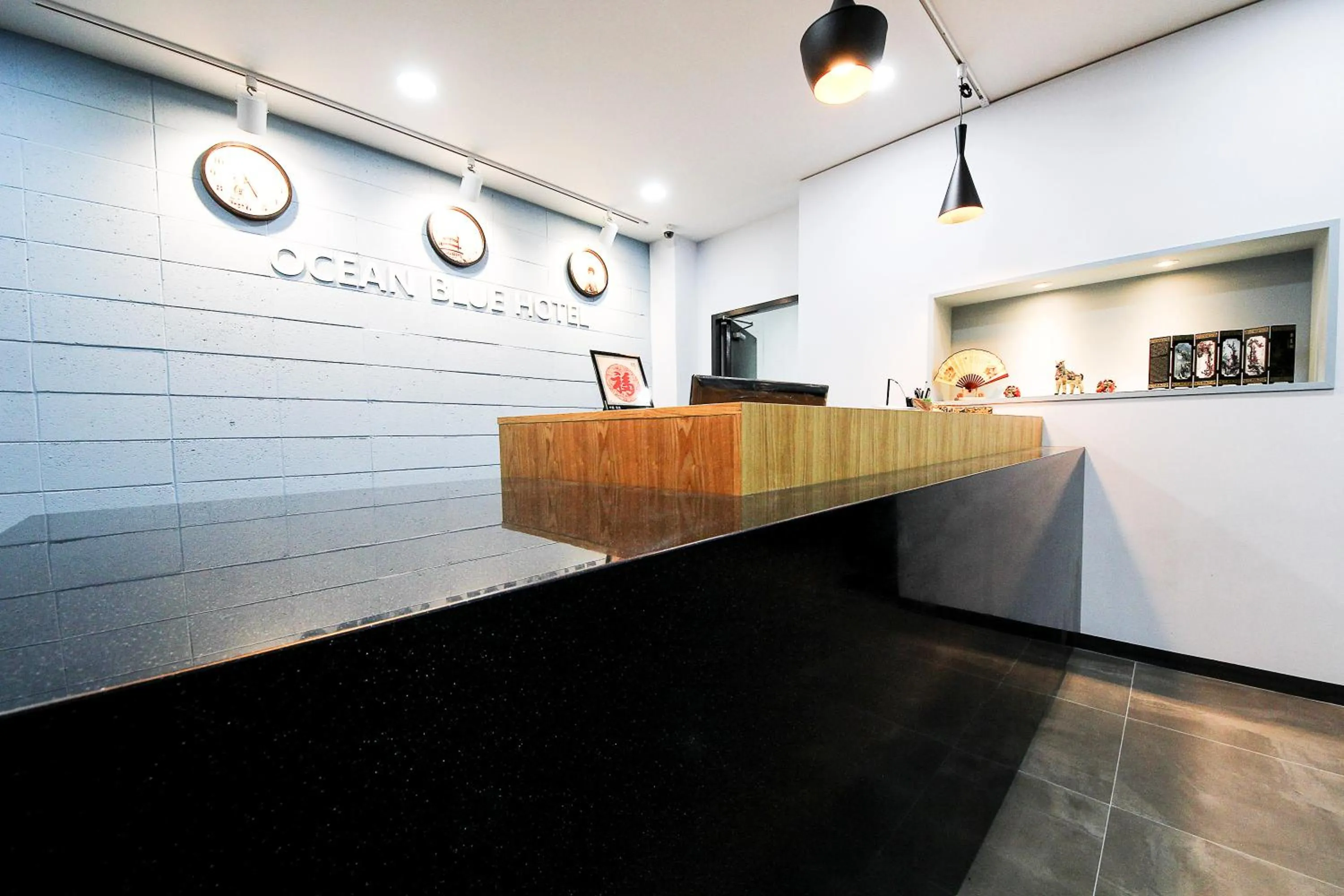 Lobby or reception, Lobby/Reception in Jeju Jungmun Ocean Blue Hotel