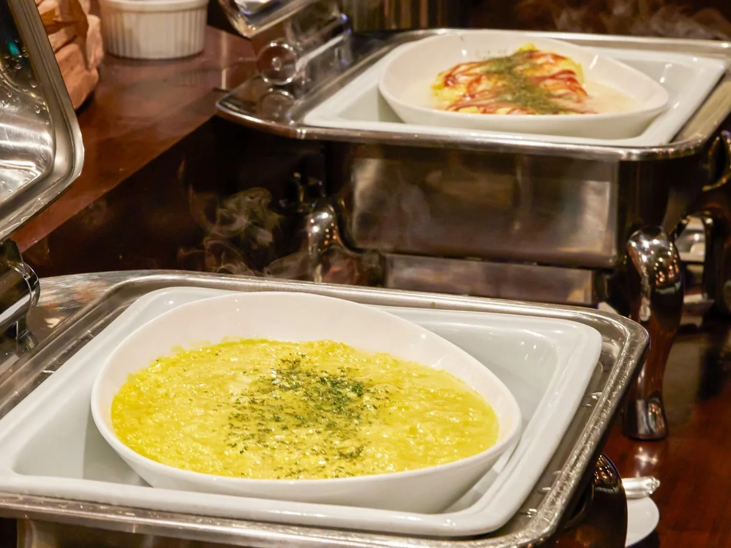 Buffet breakfast in Goi Grand Hotel