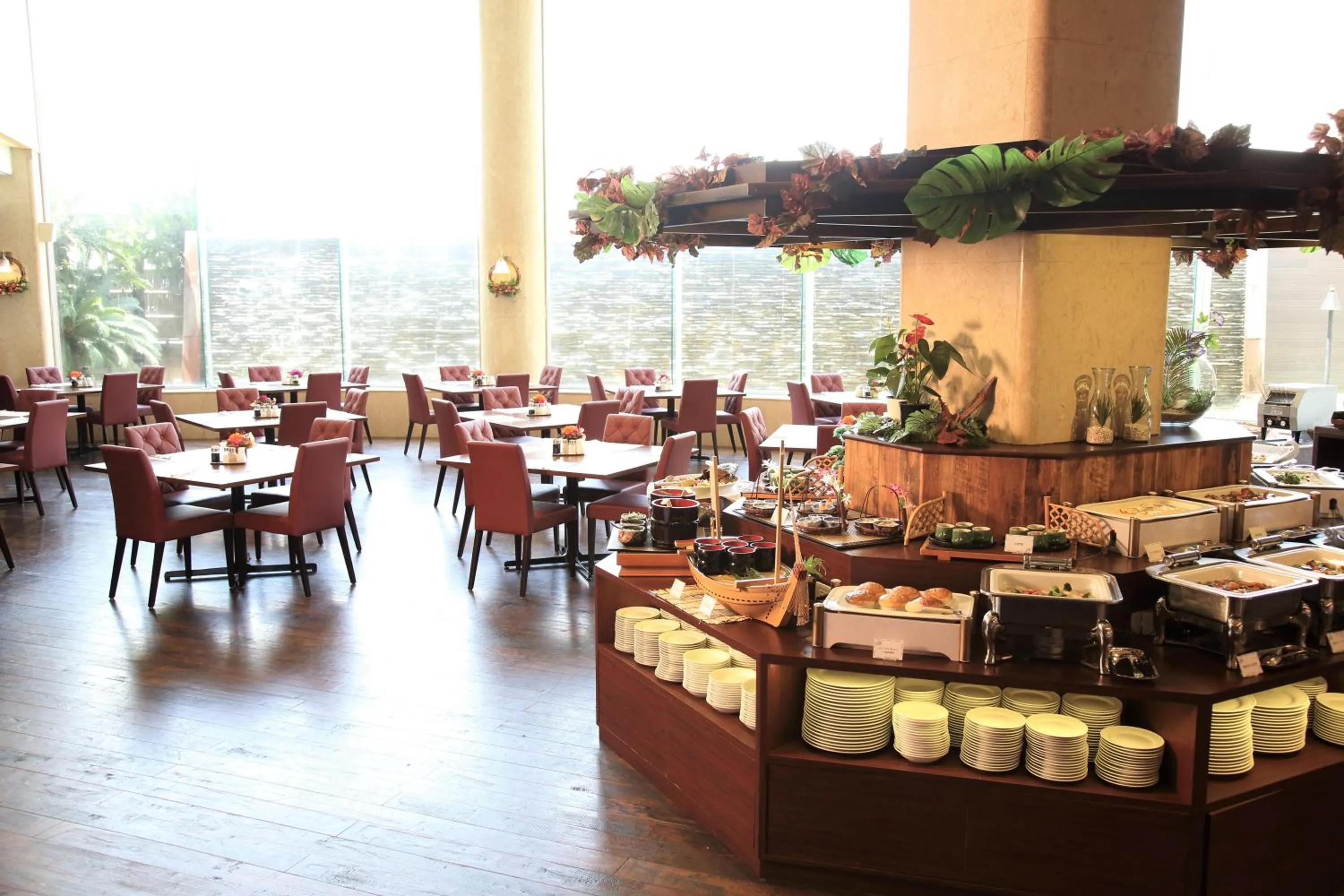 Breakfast in Goi Grand Hotel