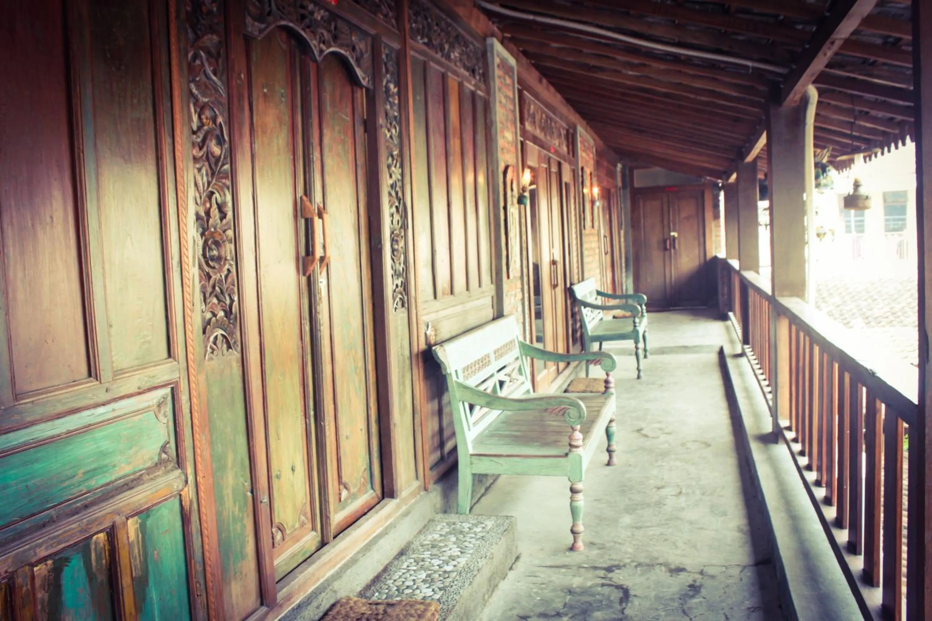 Balcony/Terrace in Griya Gribig Guest House Mitra RedDoorz