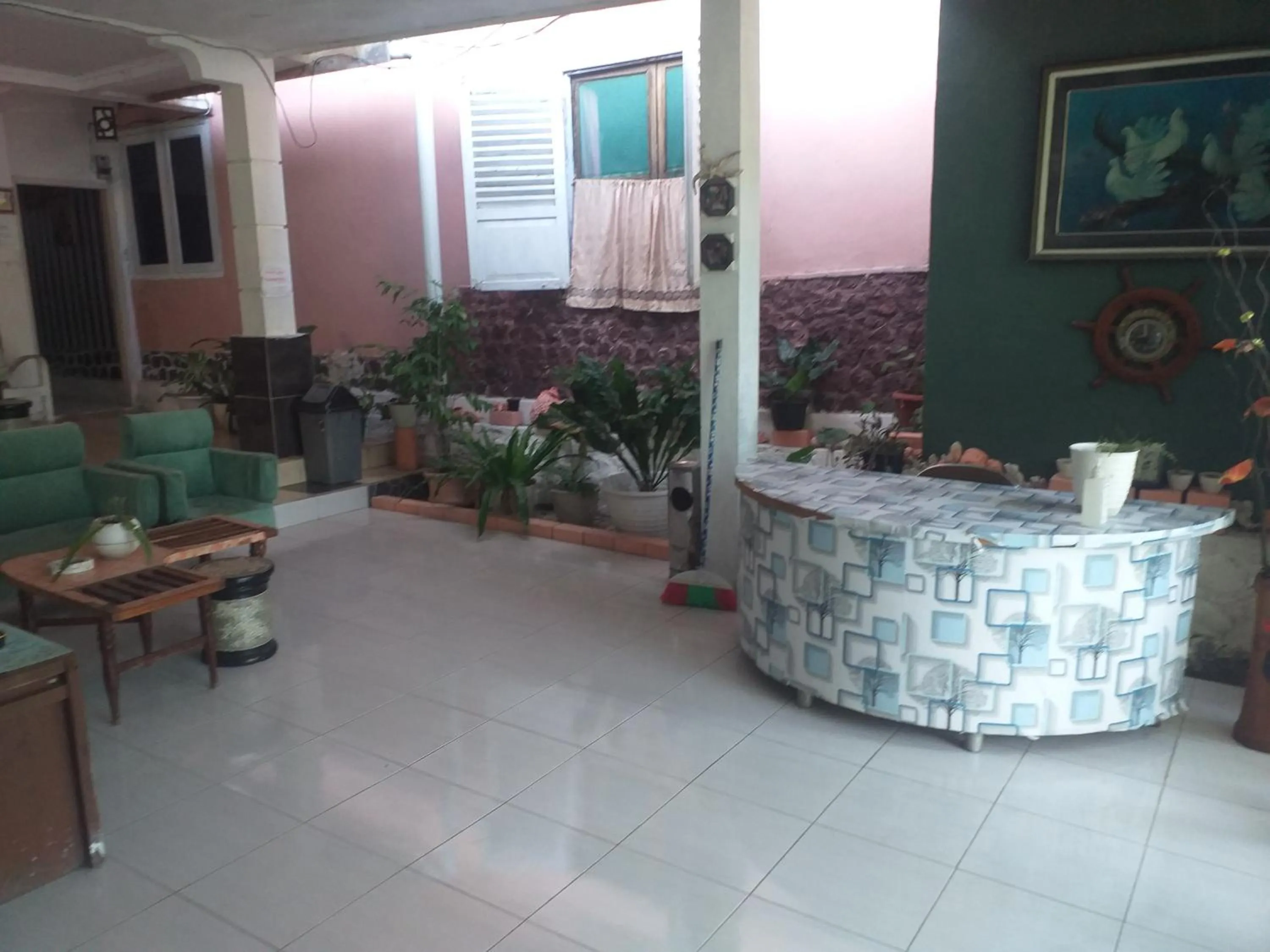 Living room in Kenangan Guest House