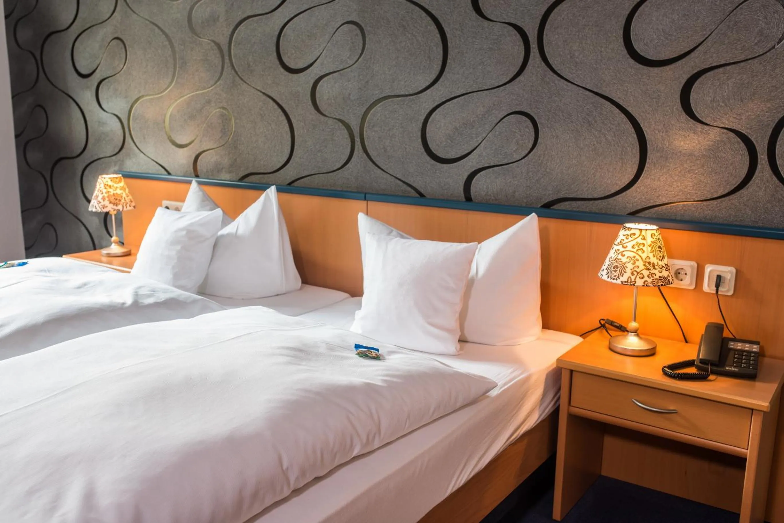 Bed in B&S Hotel Am Bachhaus