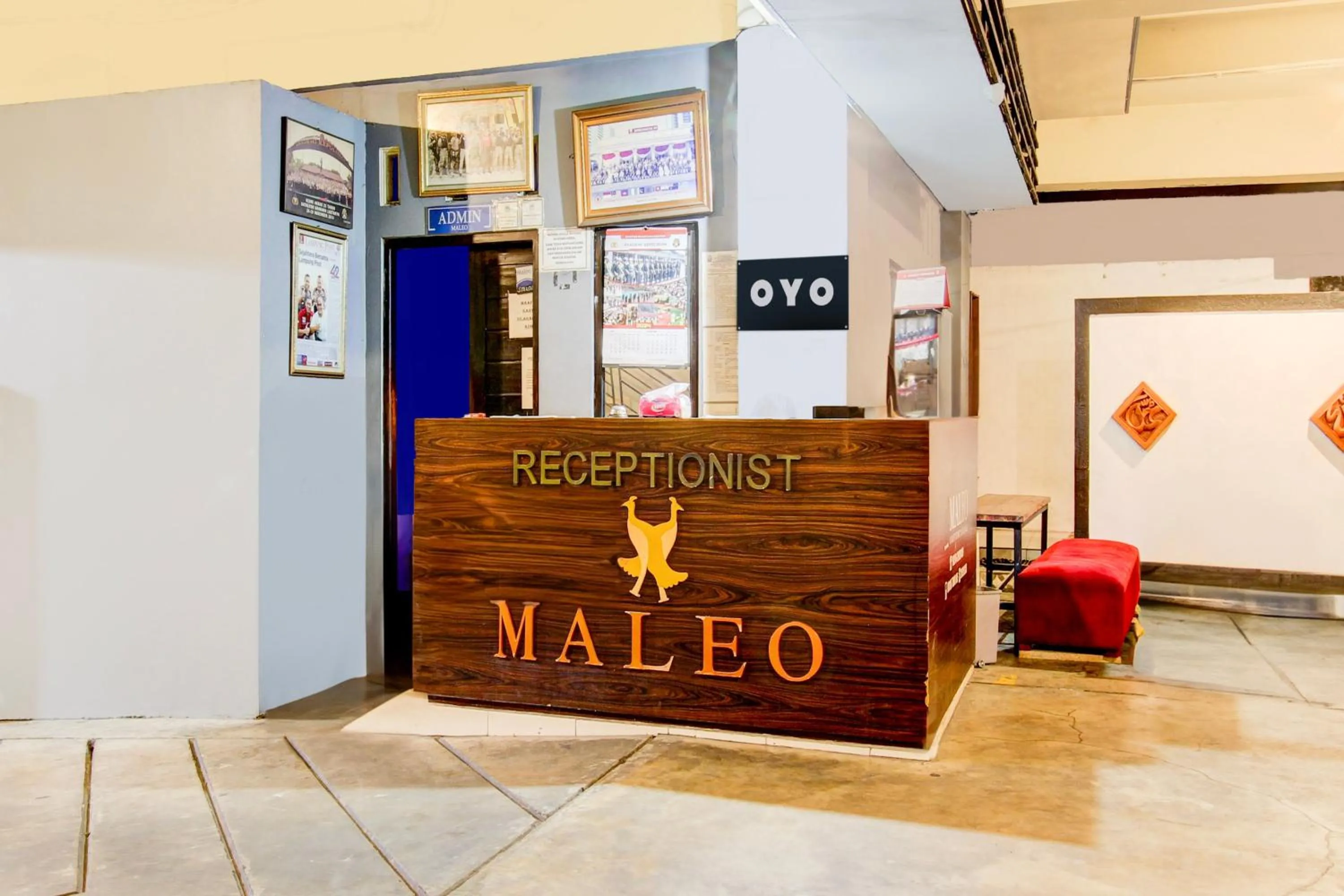 Lobby or reception in Hotel O Pogung Near Near Ugm Formerly Maleo Residence