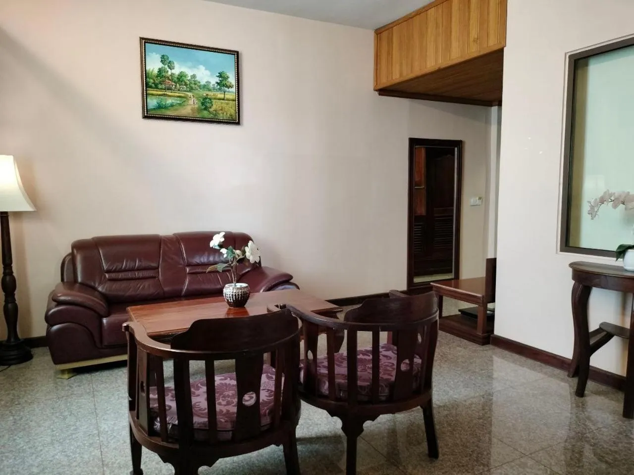 Seating area in Phnom Penh Era Hotel