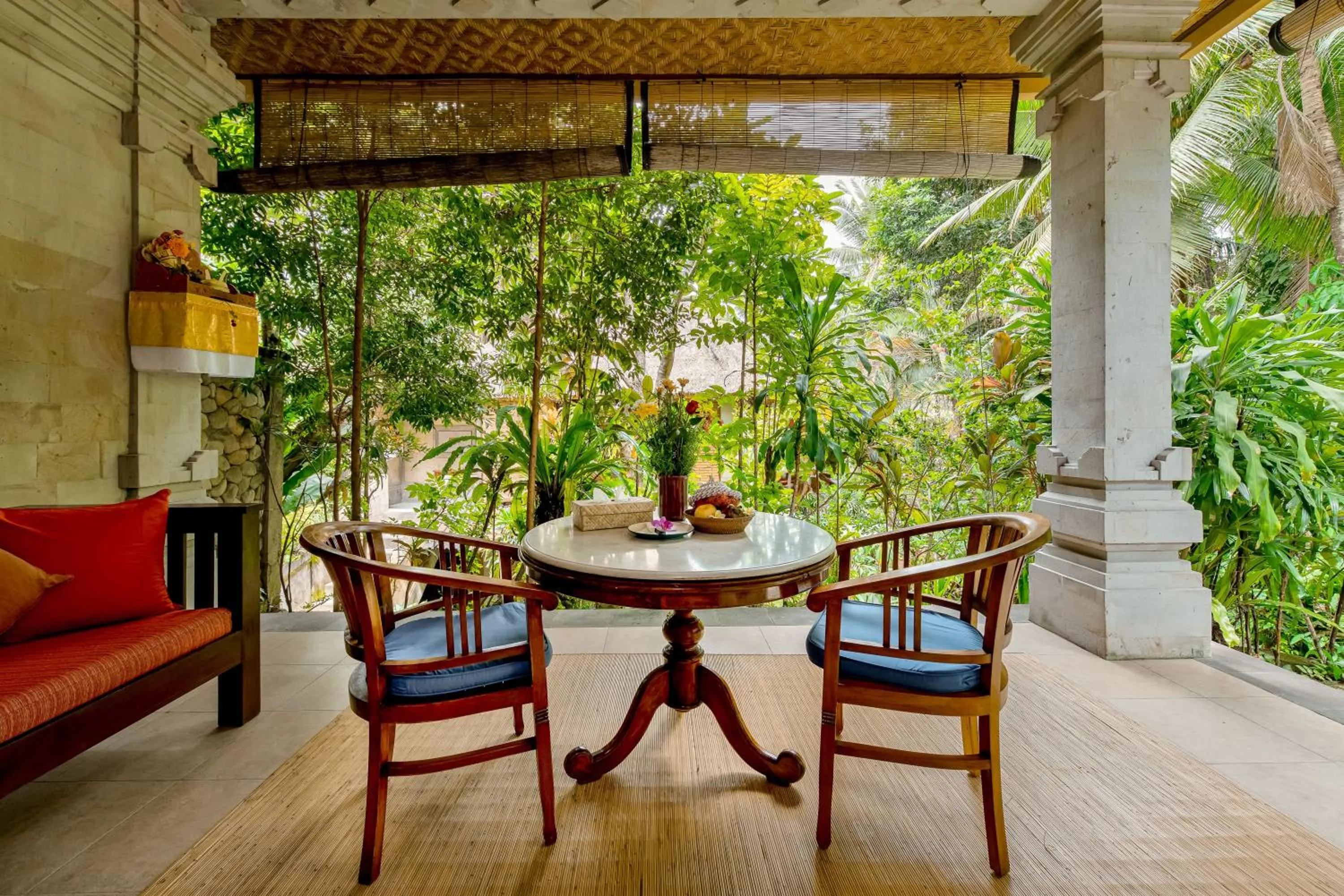 Living room in Kebun Indah Ubud