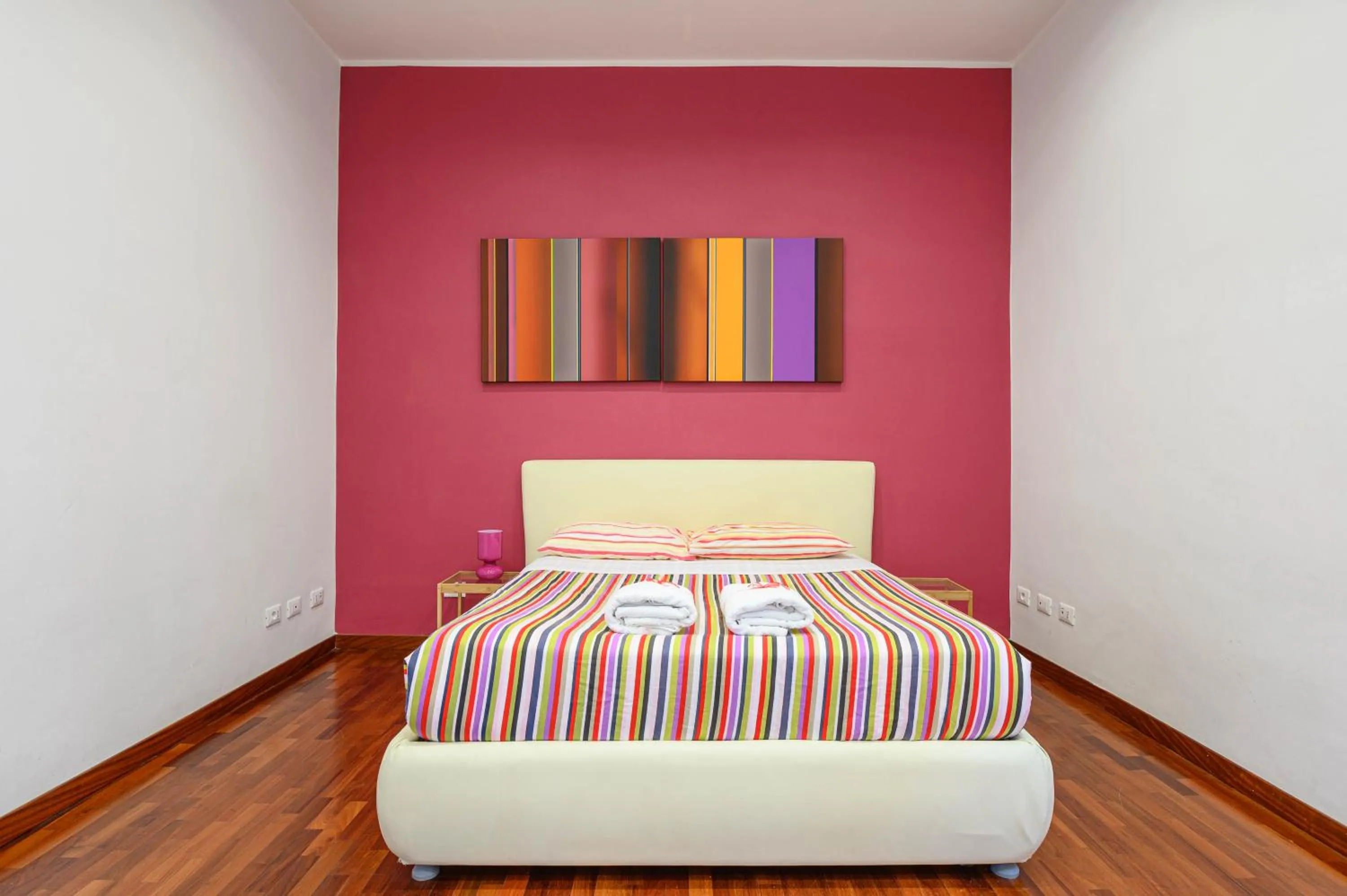 Bedroom, Bed in Rome Aparts