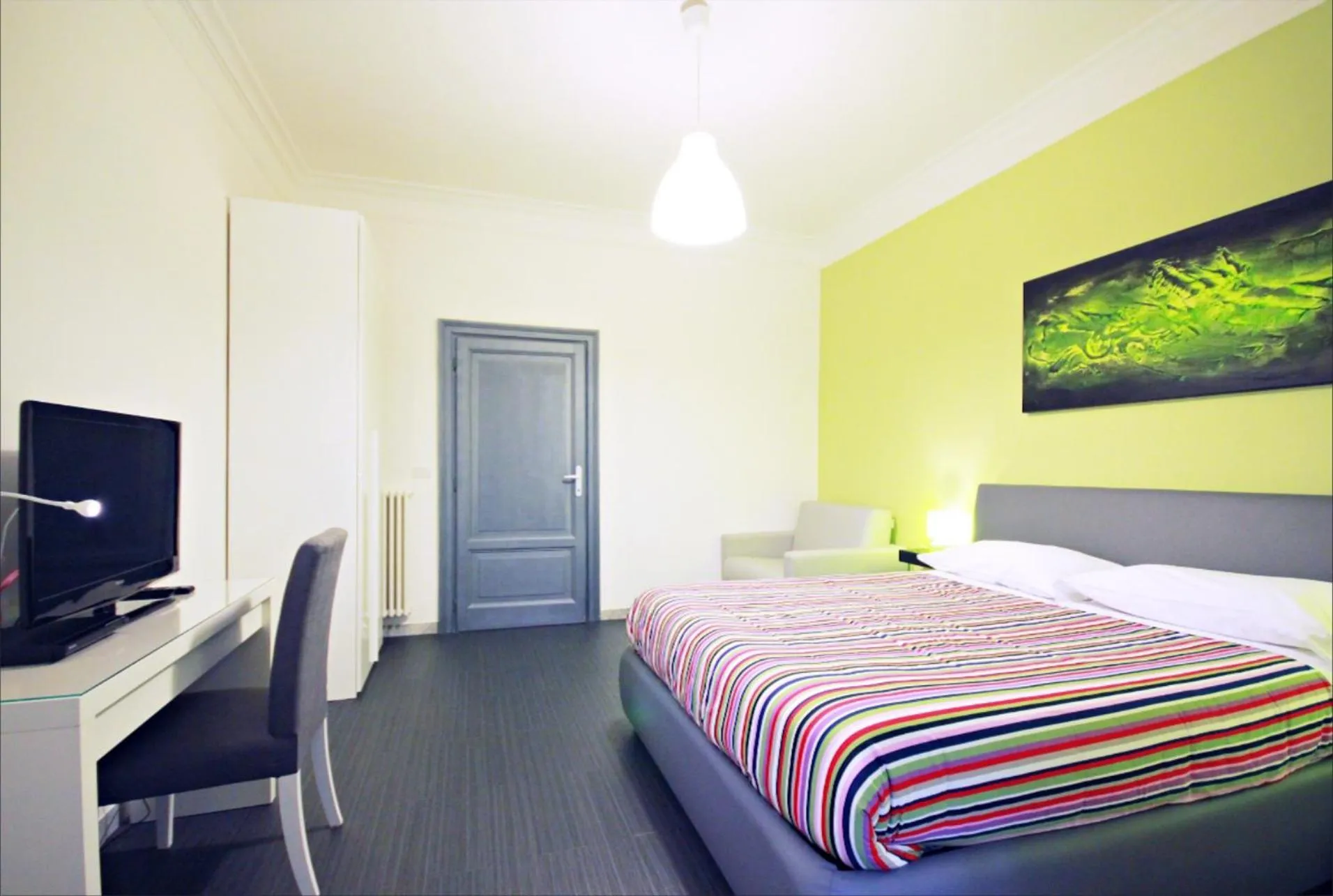 Bedroom, Bed in Rome Aparts