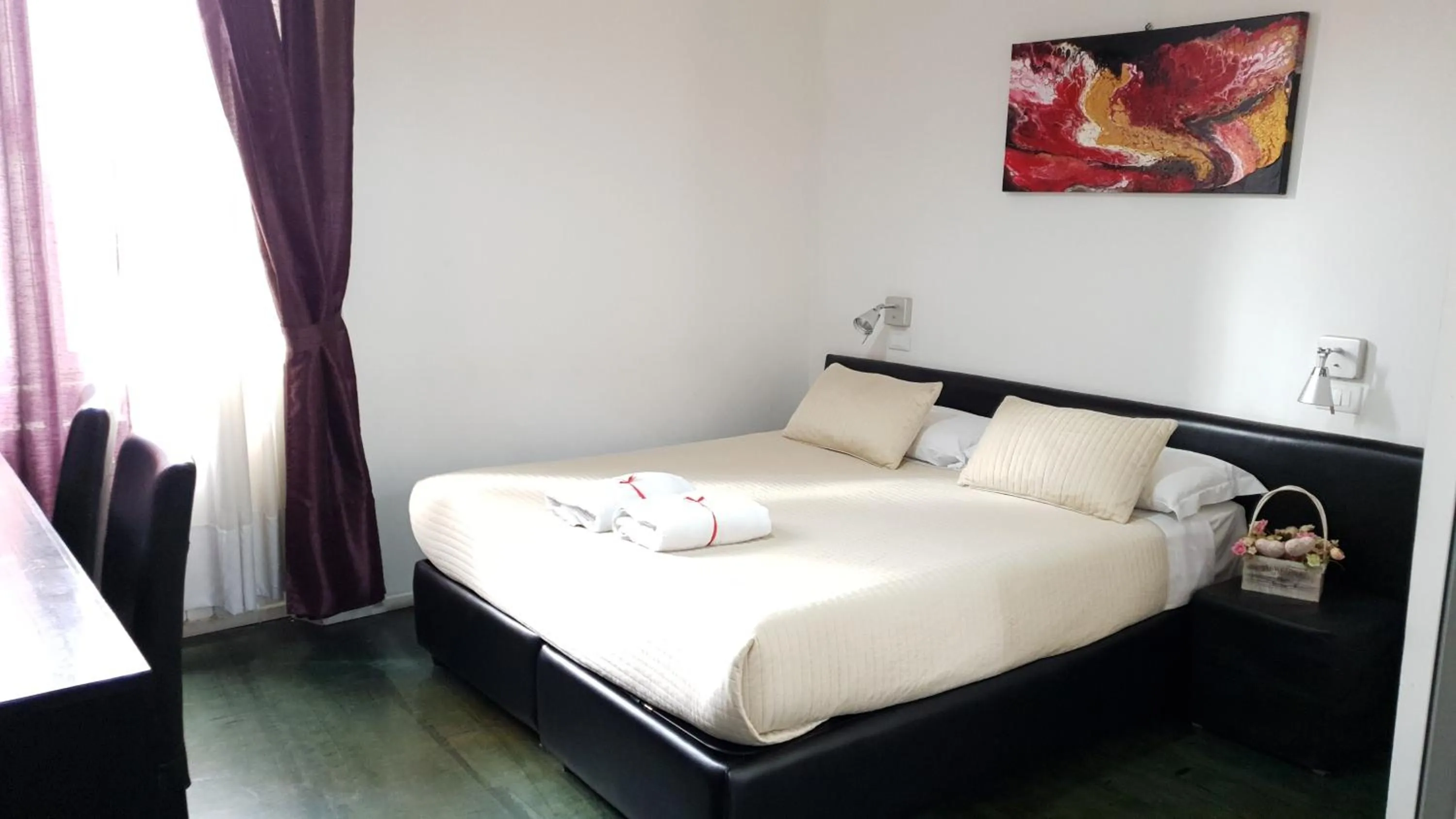 Bedroom, Bed in Rome Aparts