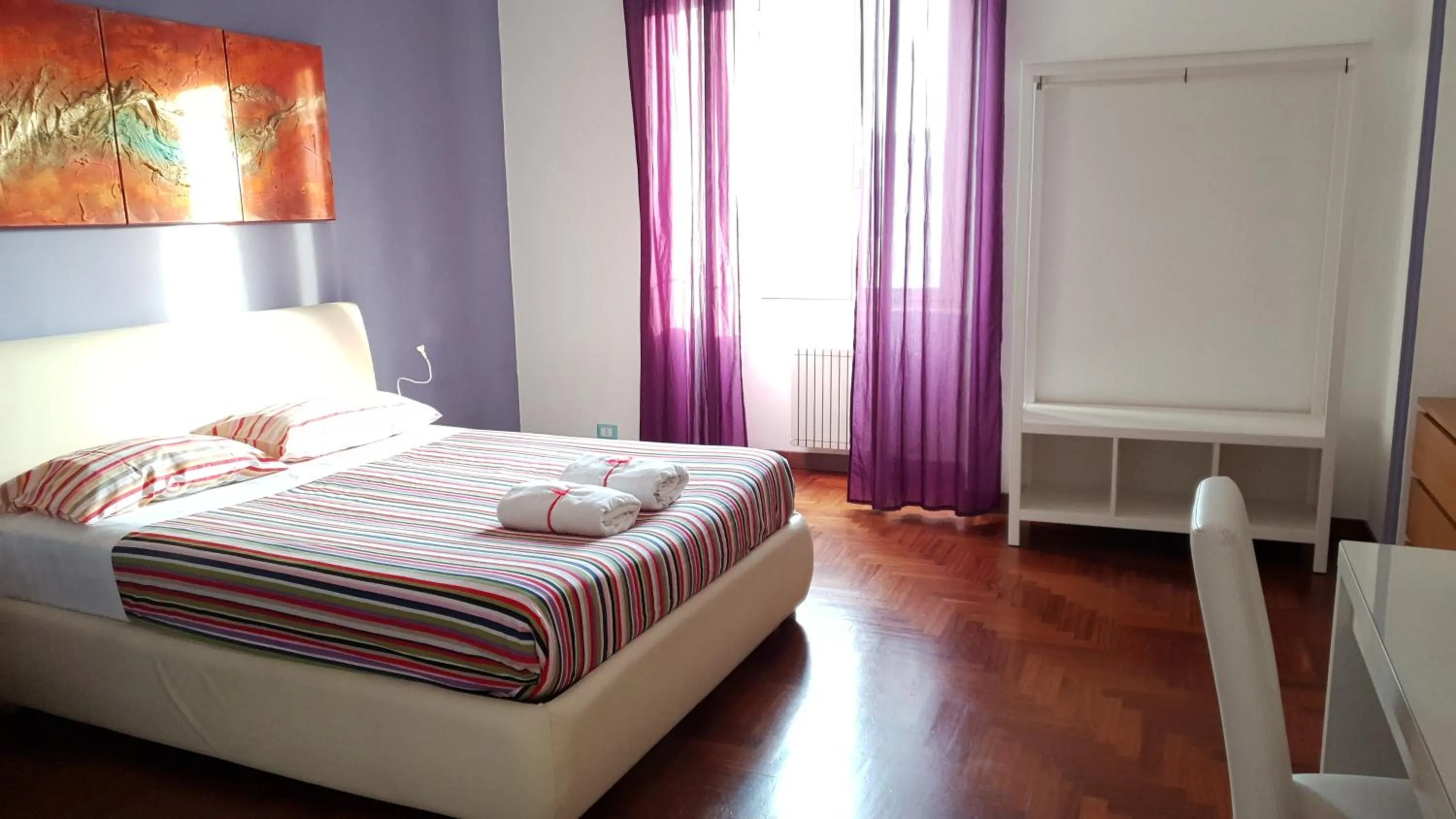 Bedroom, Bed in Rome Aparts