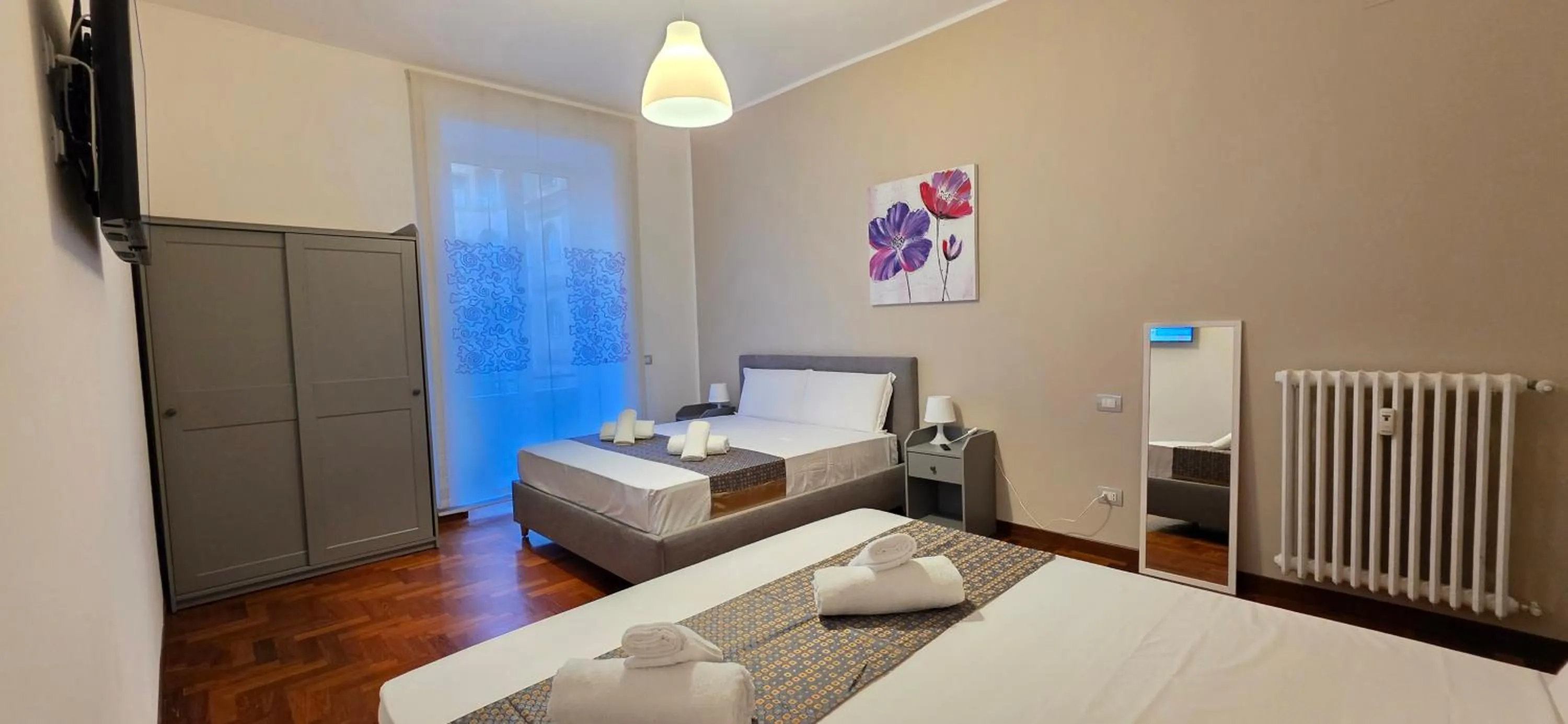 Bedroom, Bed in Rome Aparts