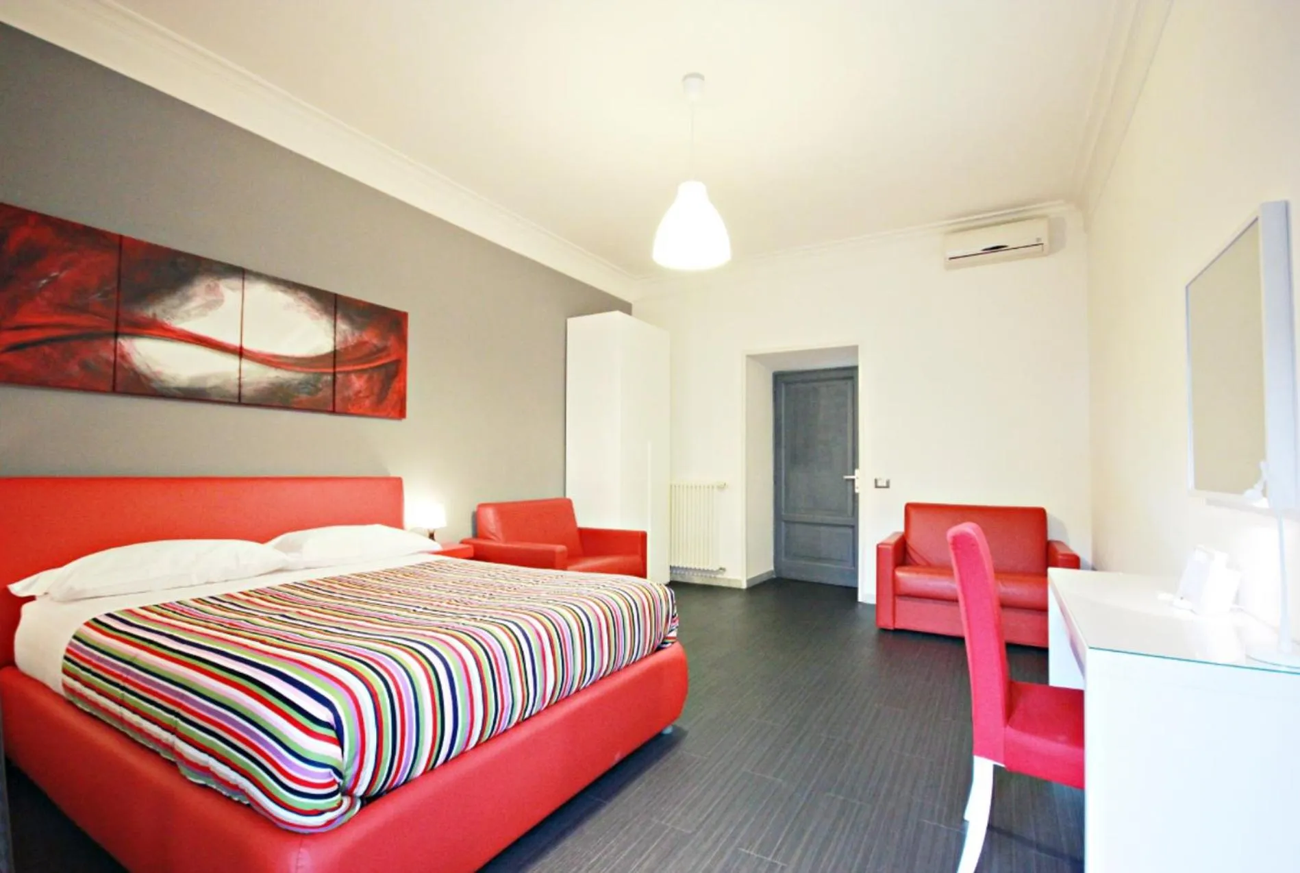 Bedroom, Bed in Rome Aparts