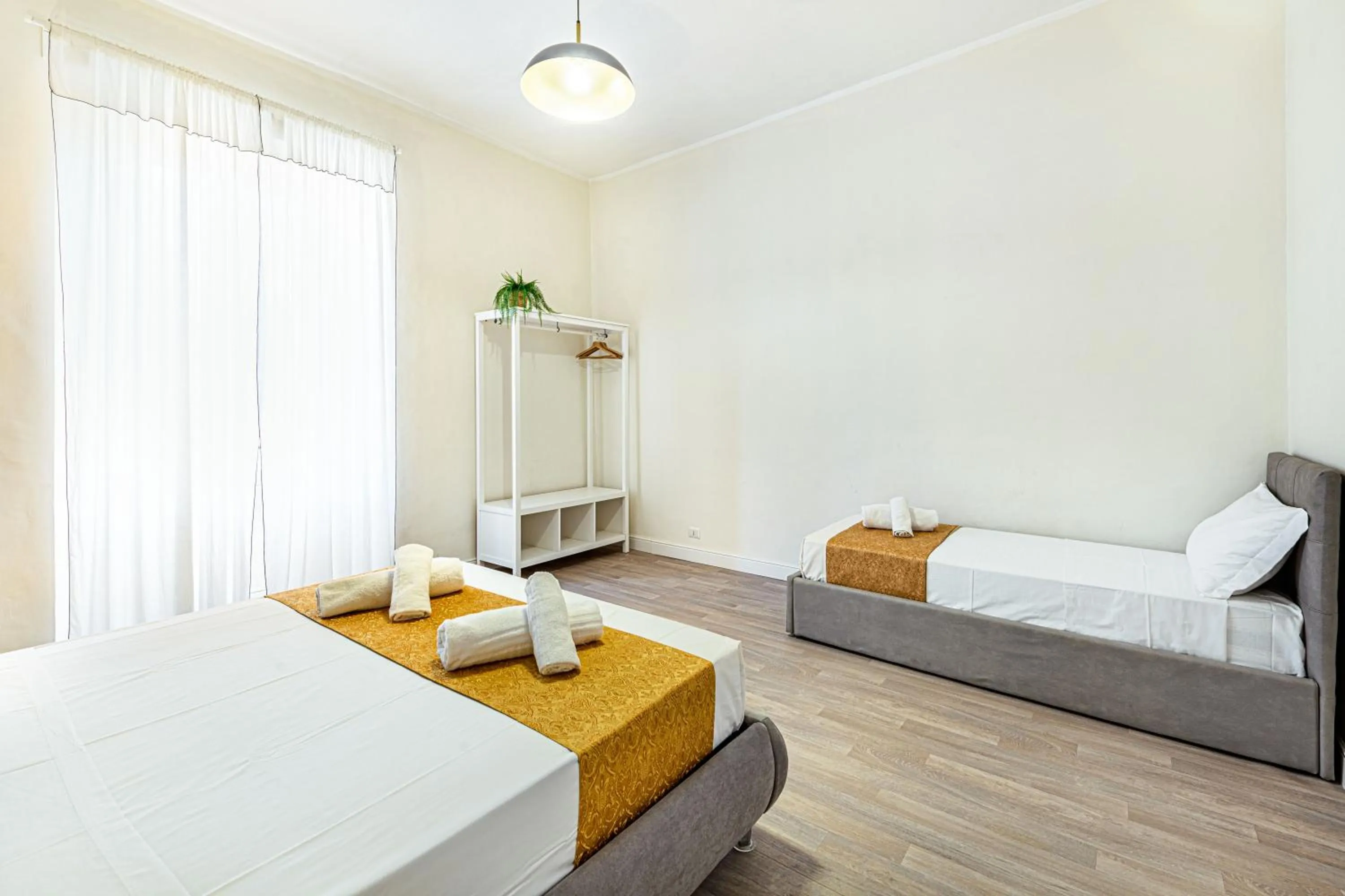 Bedroom, Bed in Rome Aparts