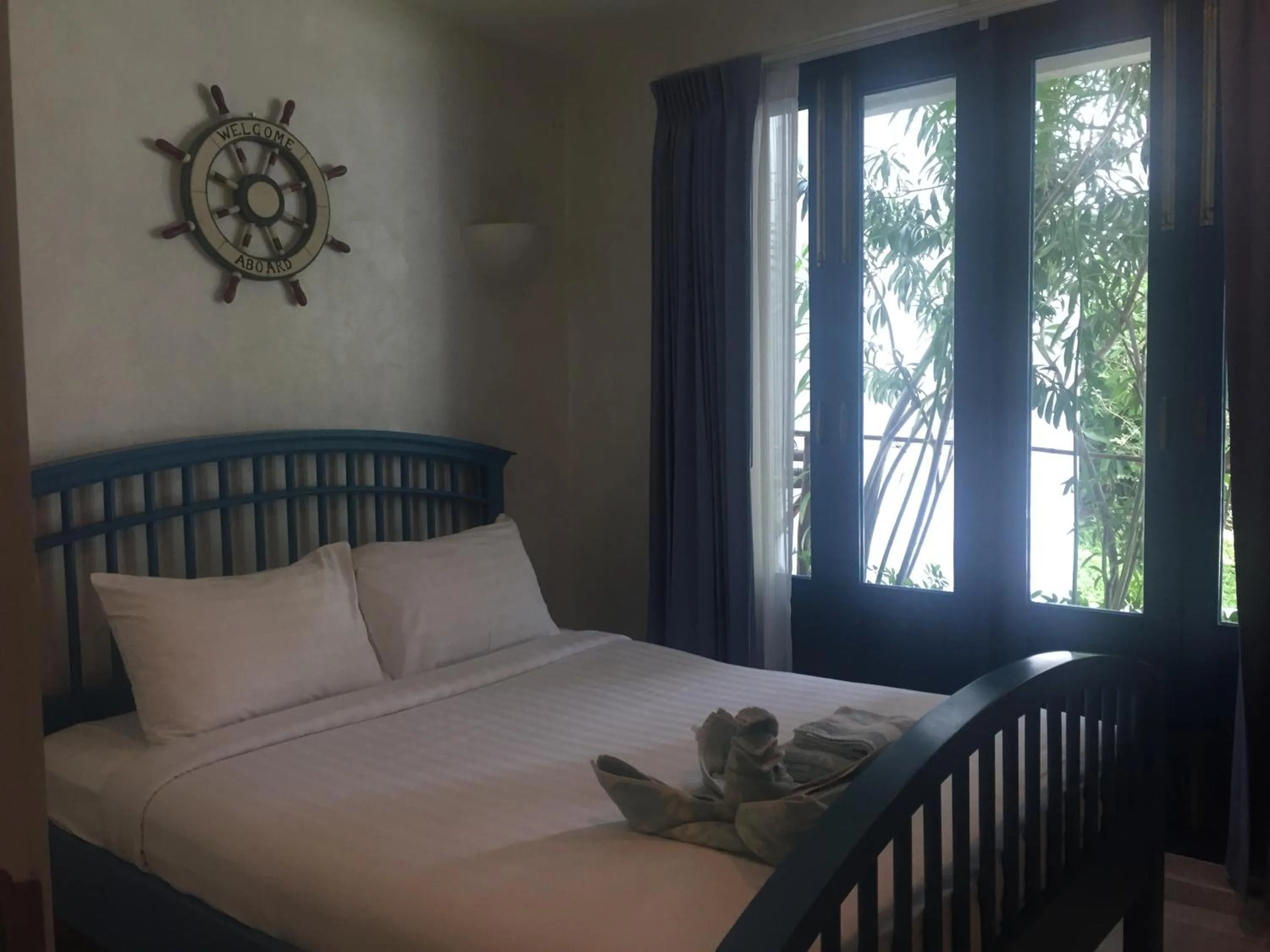 Bedroom, Bed in The Chelona pool access by Away