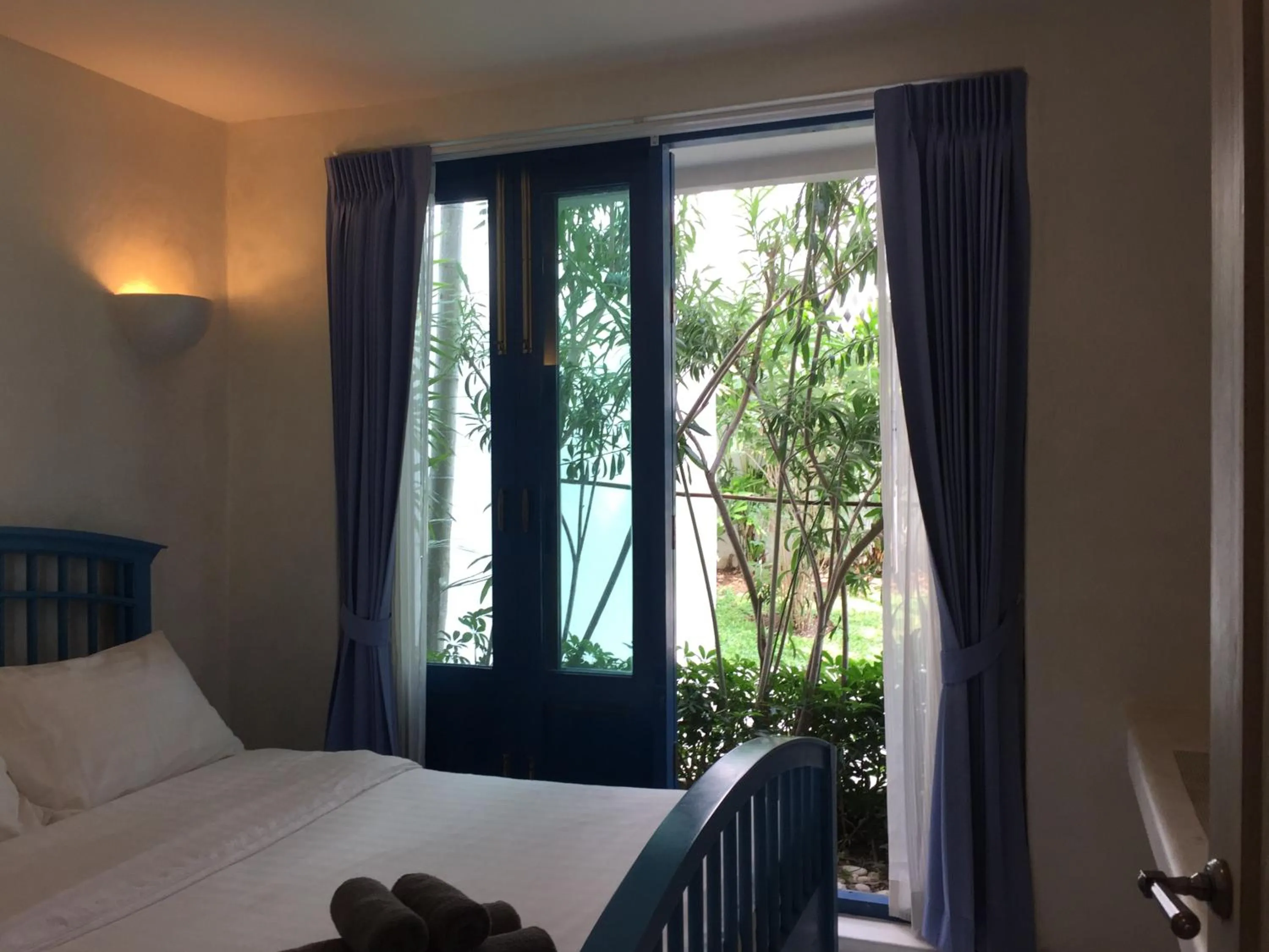 Decorative detail, Bed in The Chelona pool access by Away