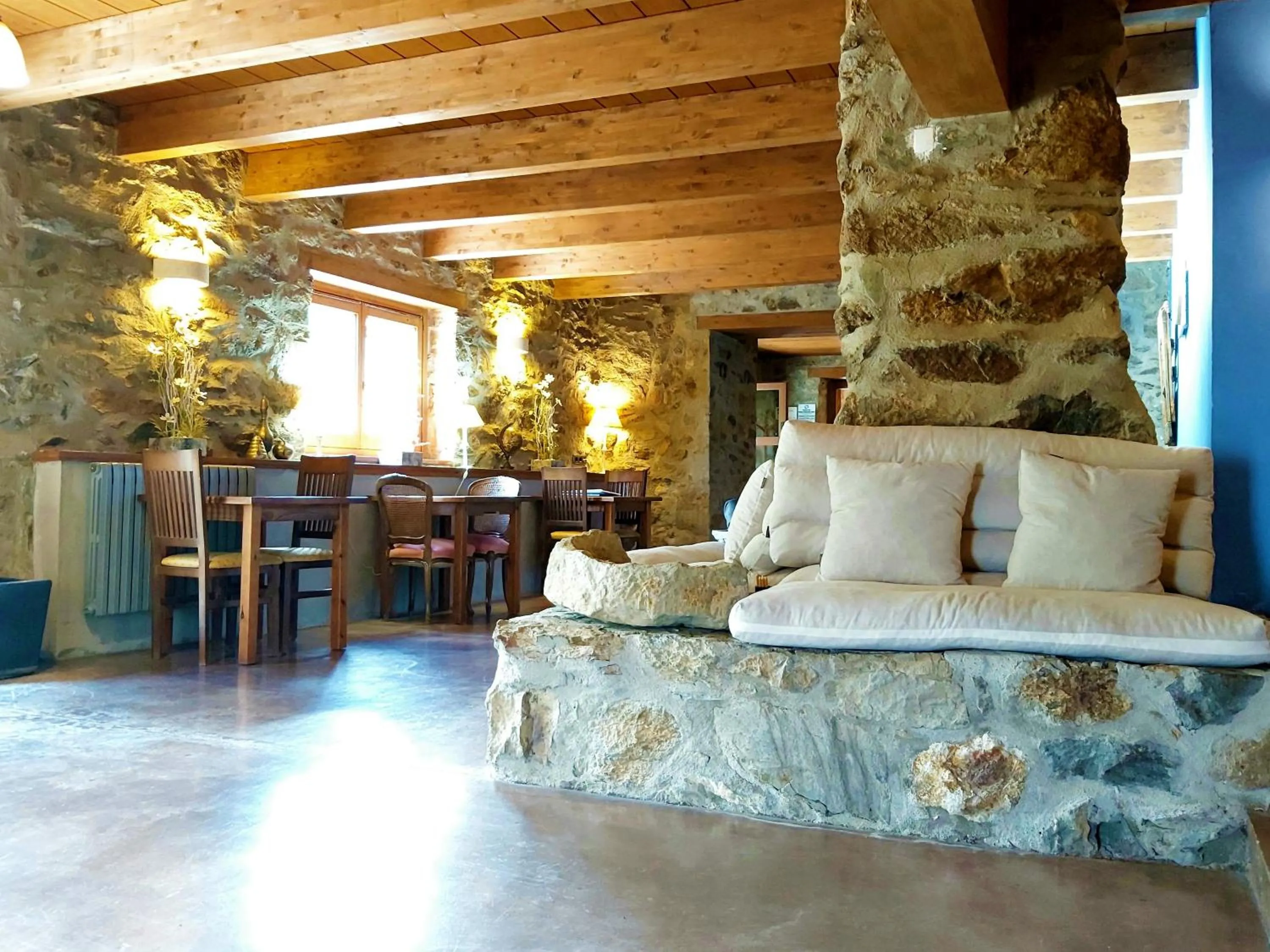 Seating area in Can Gasparó HotelRural&Restaurant
