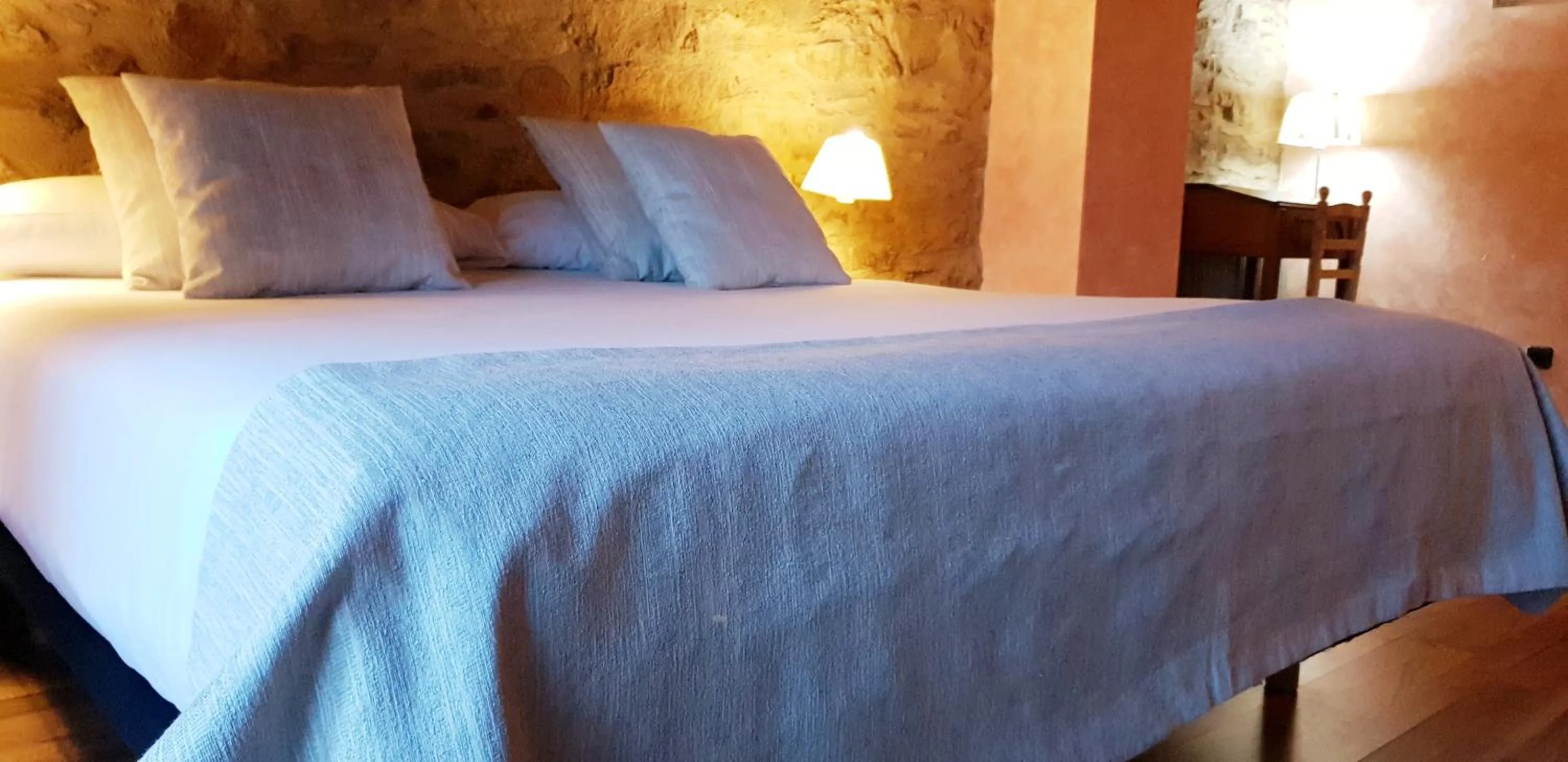 Bed in Can Gasparó HotelRural&Restaurant