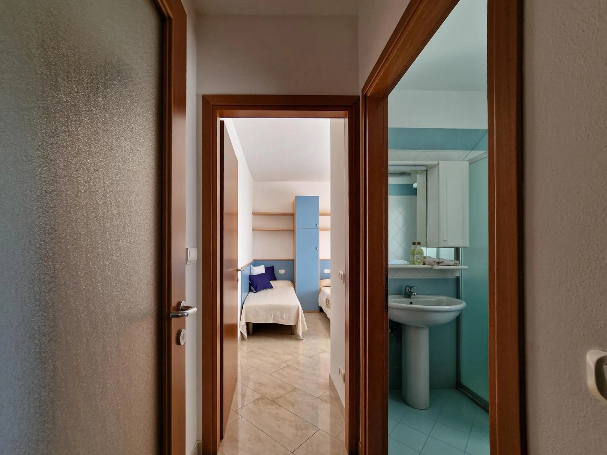 Bathroom, Bed in Argonauti