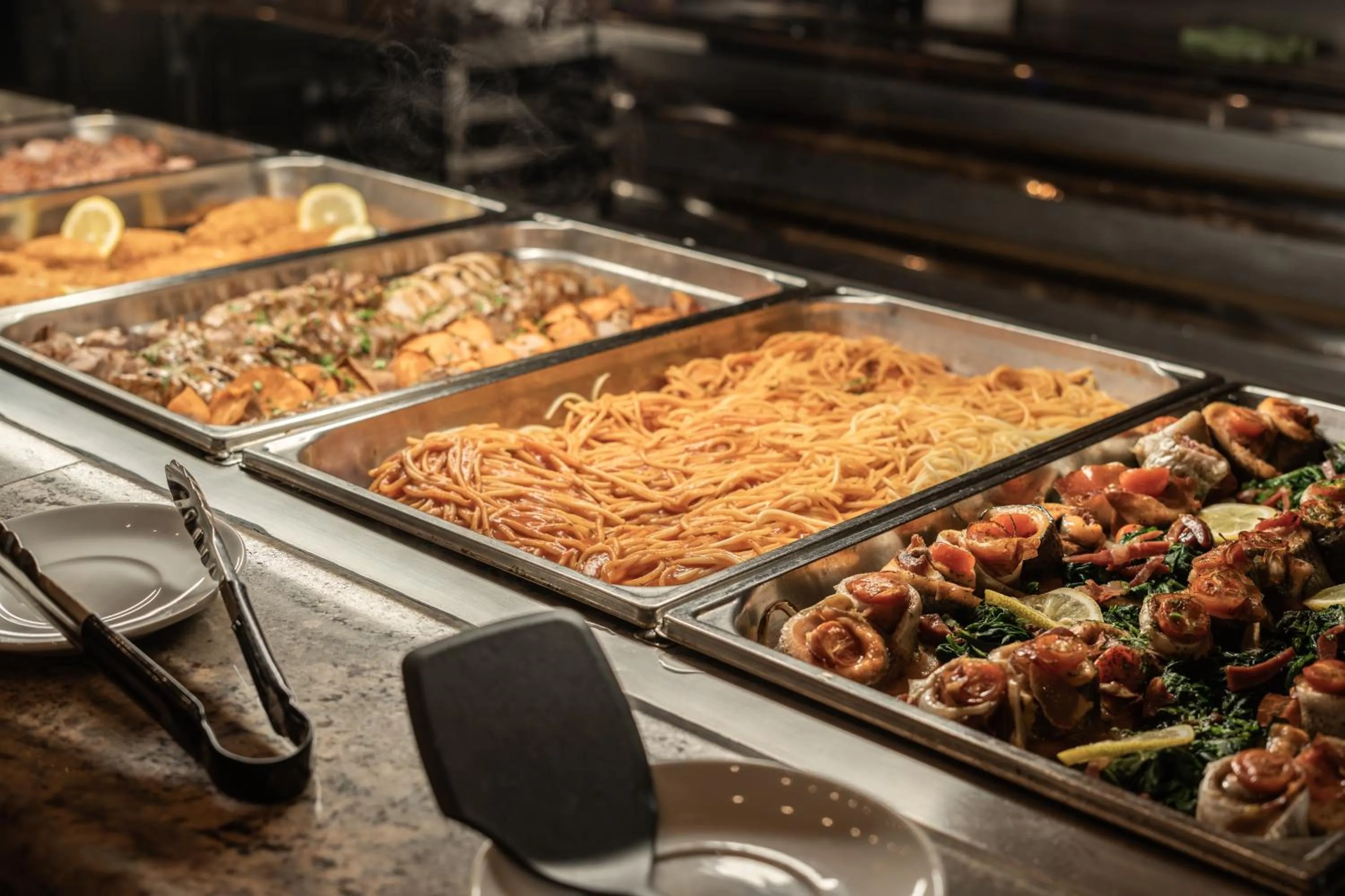 Buffet breakfast in Yomo Patagonia