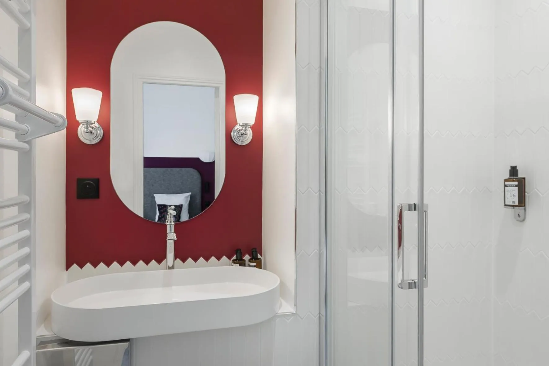 Bathroom in Hôtel de la Poste