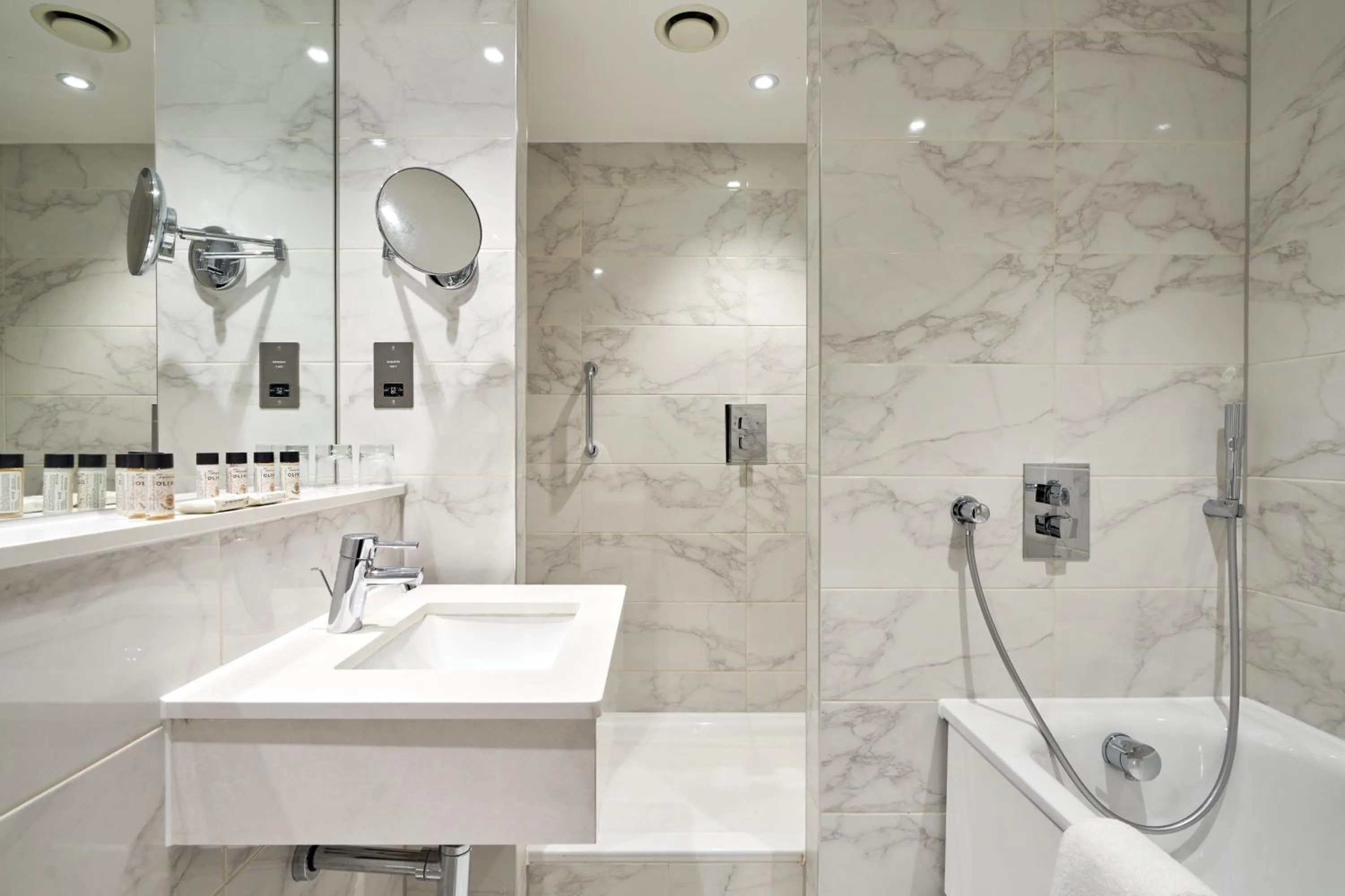 Shower in The Cumberland, London