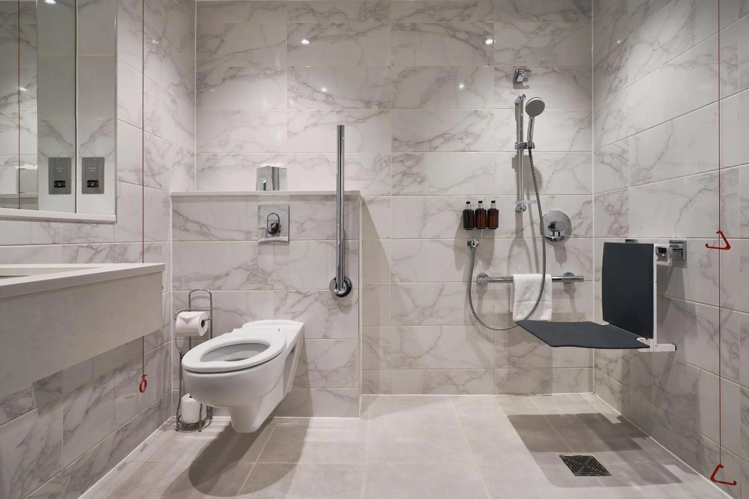 Shower in The Cumberland, London