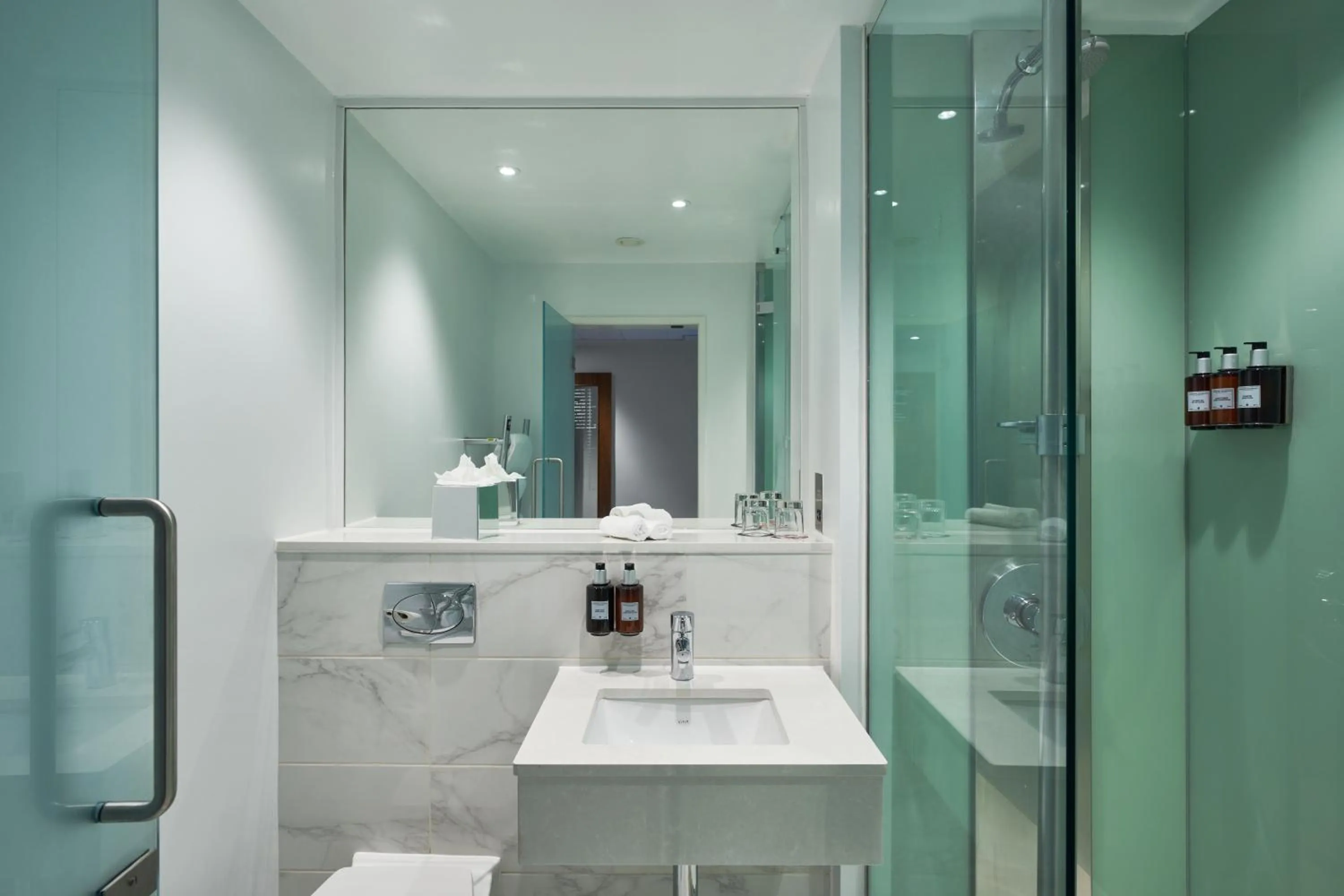 Shower in The Cumberland, London