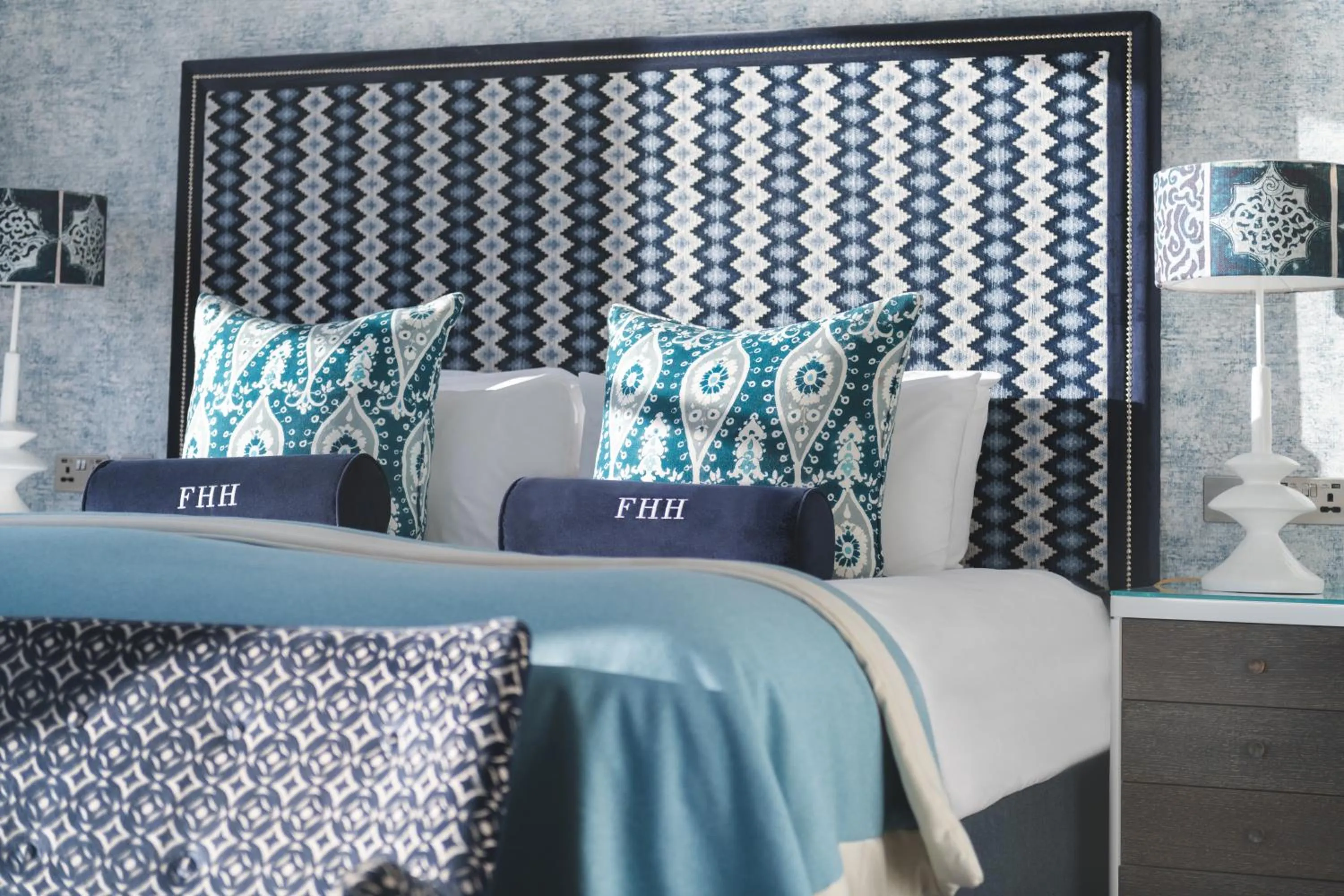 Bed in Harbour Hotel Fowey