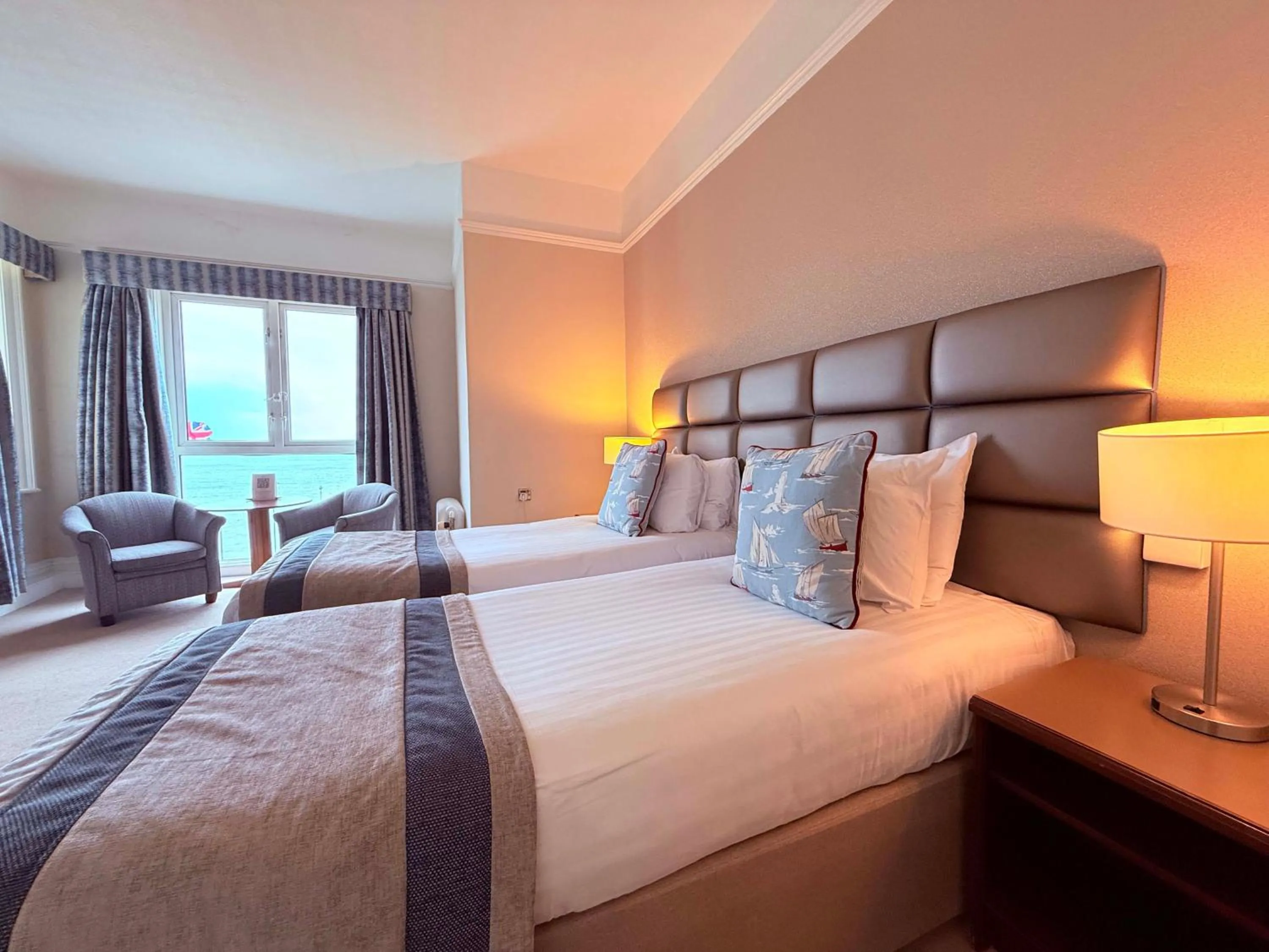 Bed in The Grand Hotel