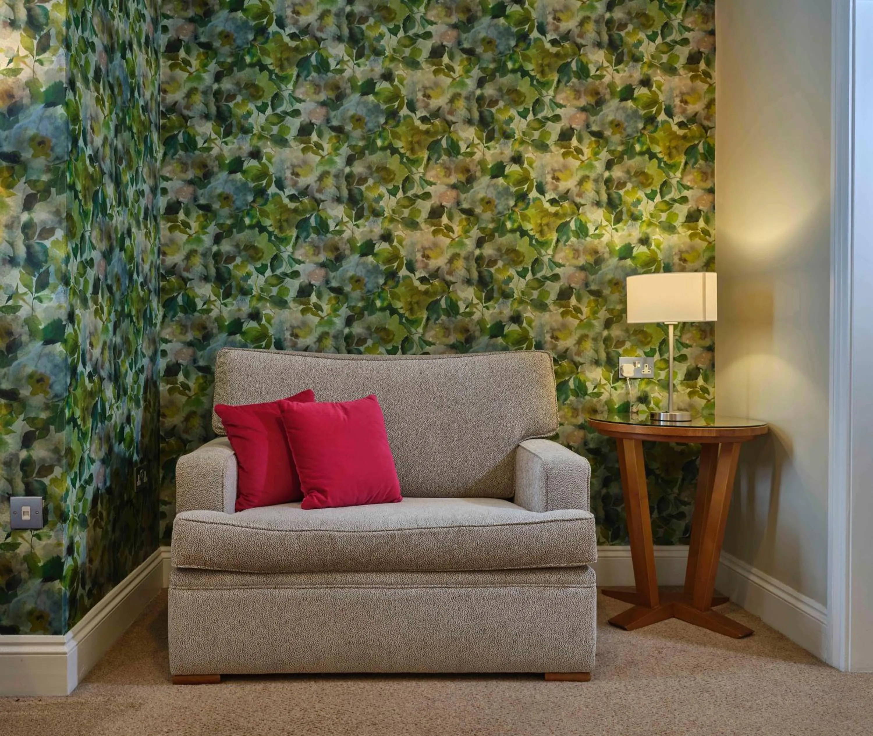 Seating area in The Grand Hotel