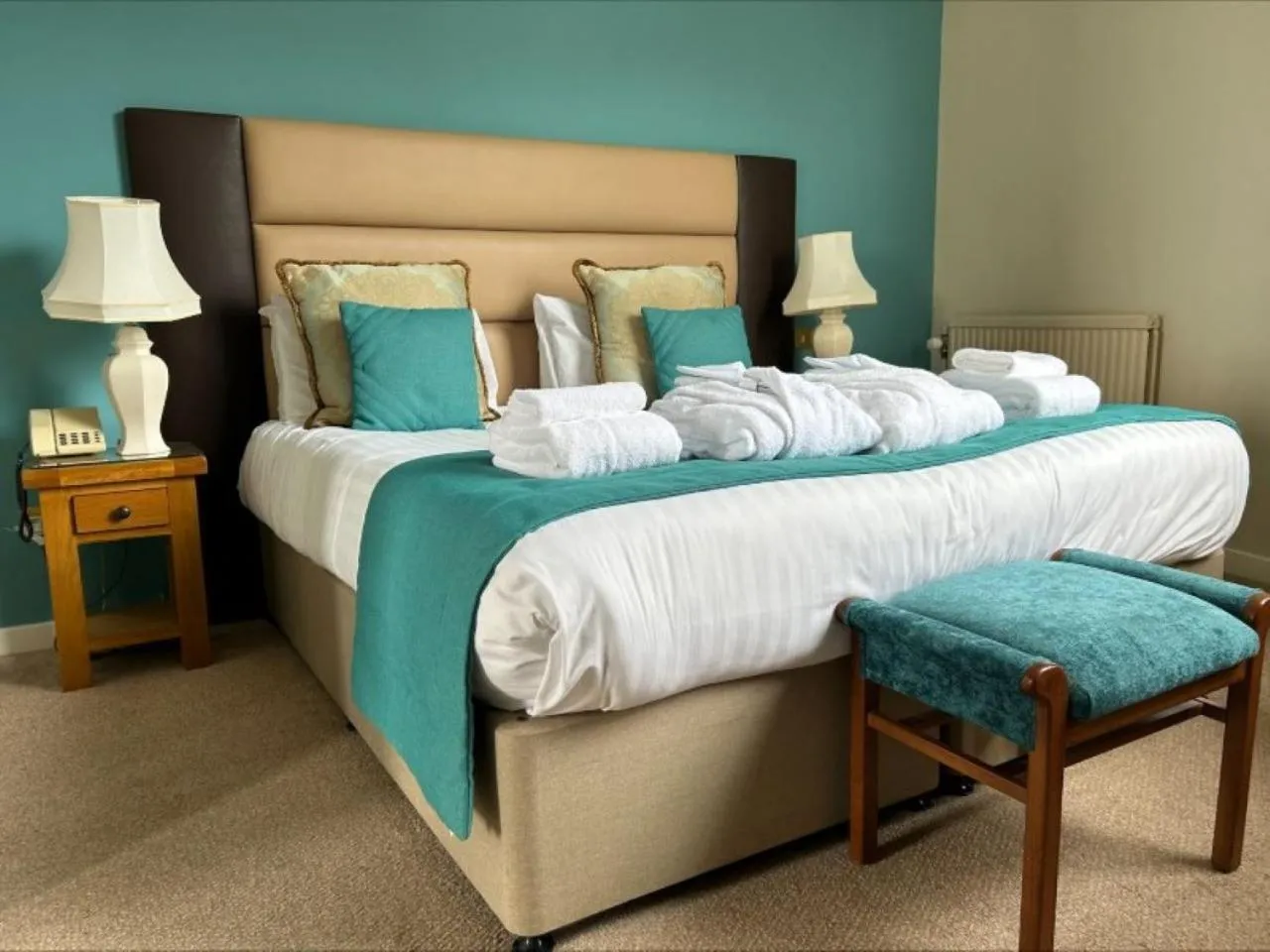 Bed in The Grand Hotel