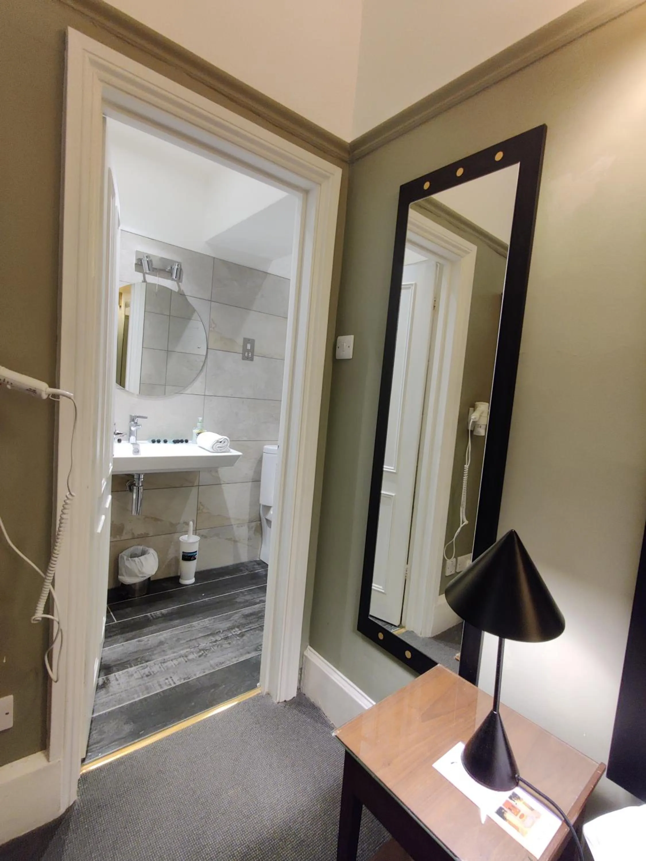 Decorative detail in Blue Bells Hotel