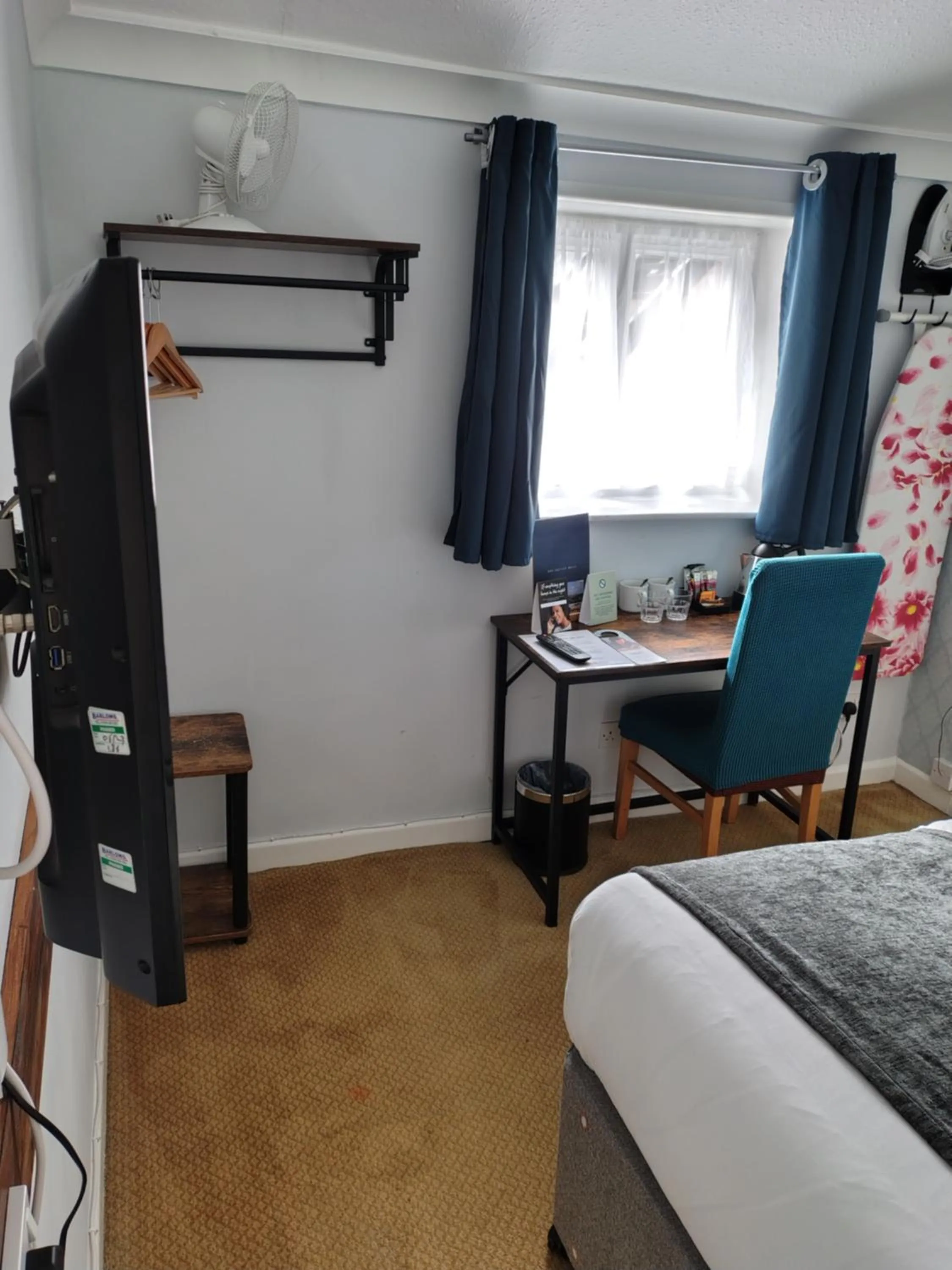 Bed in Rising Sun Hotel by Greene King Inns