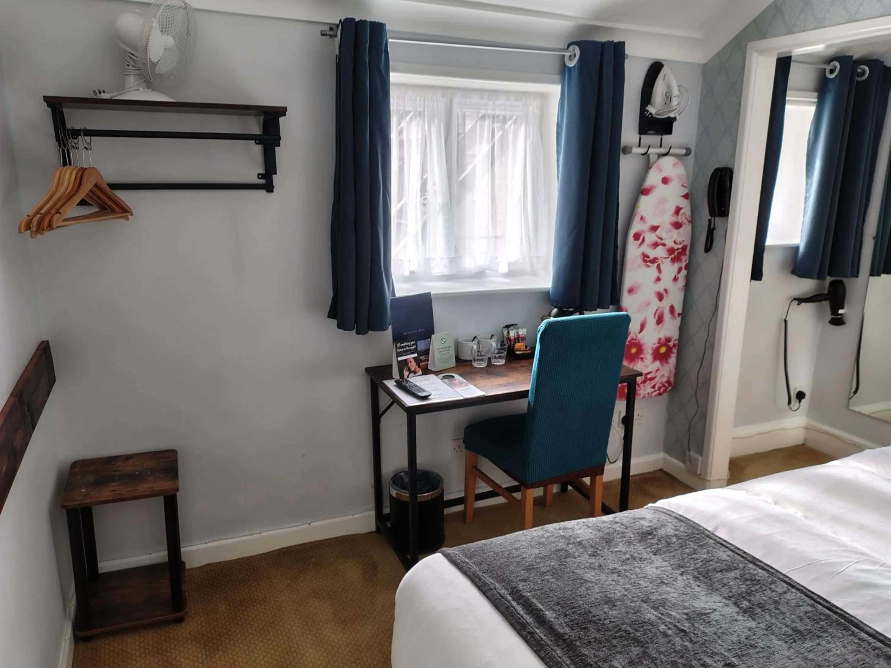 Bed in Rising Sun Hotel by Greene King Inns