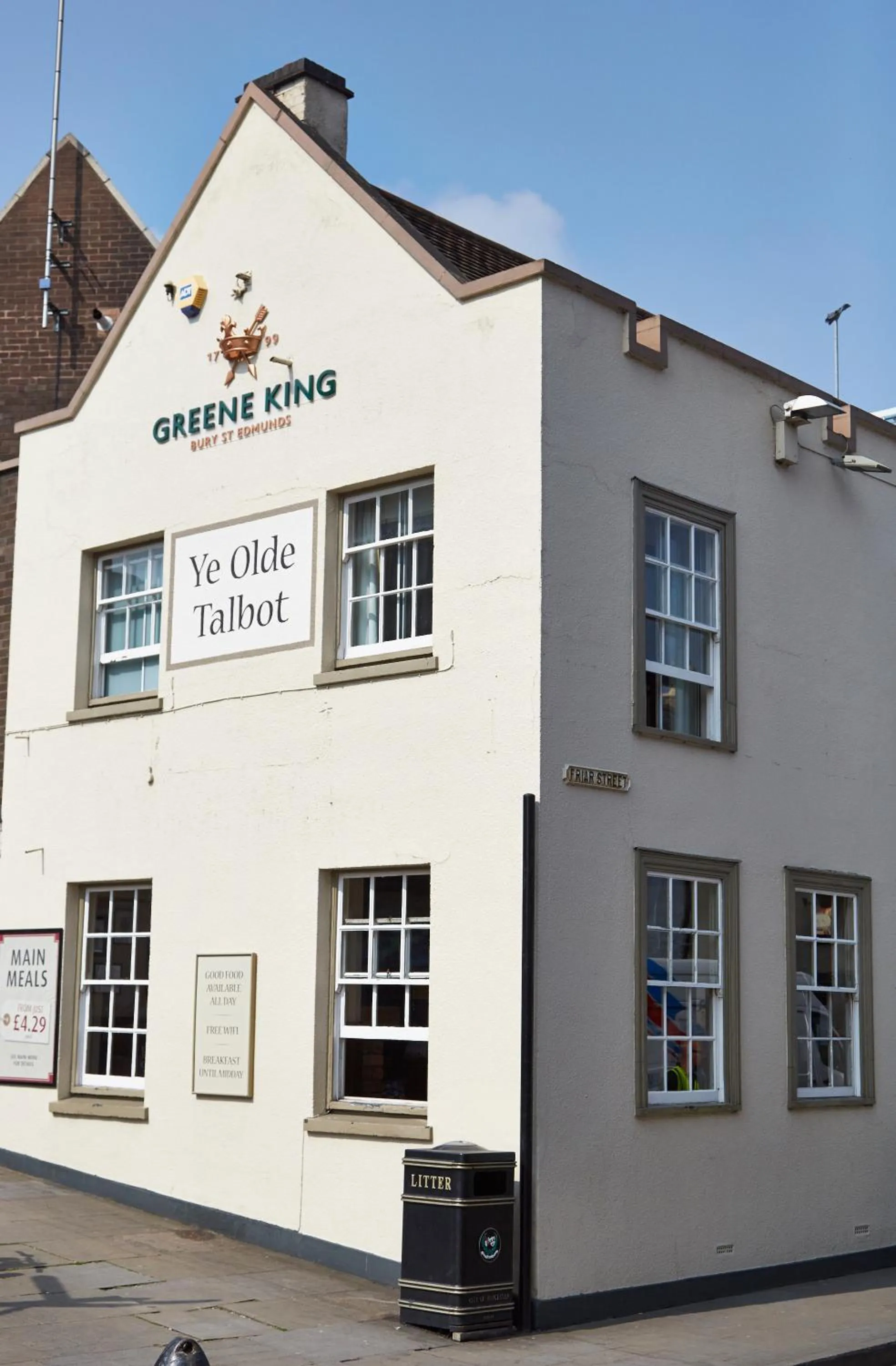 Property building in Ye Olde Talbot Hotel by Greene King Inns