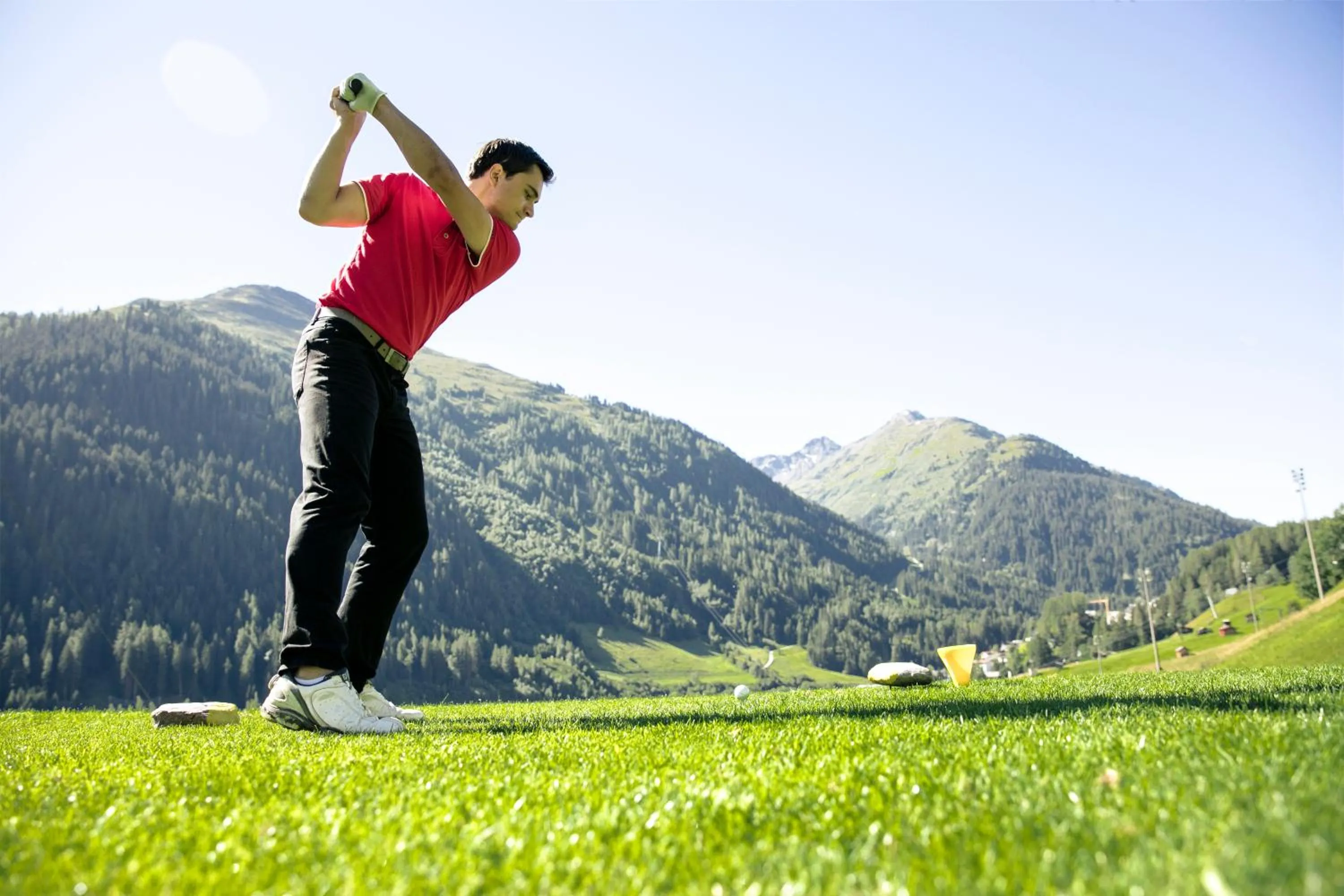Golfcourse in Pension der Steinbock - das 300 Jahre alte Bauernhaus - TIROL