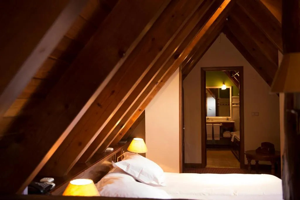 Bed in Hotel Chalet Bassibe