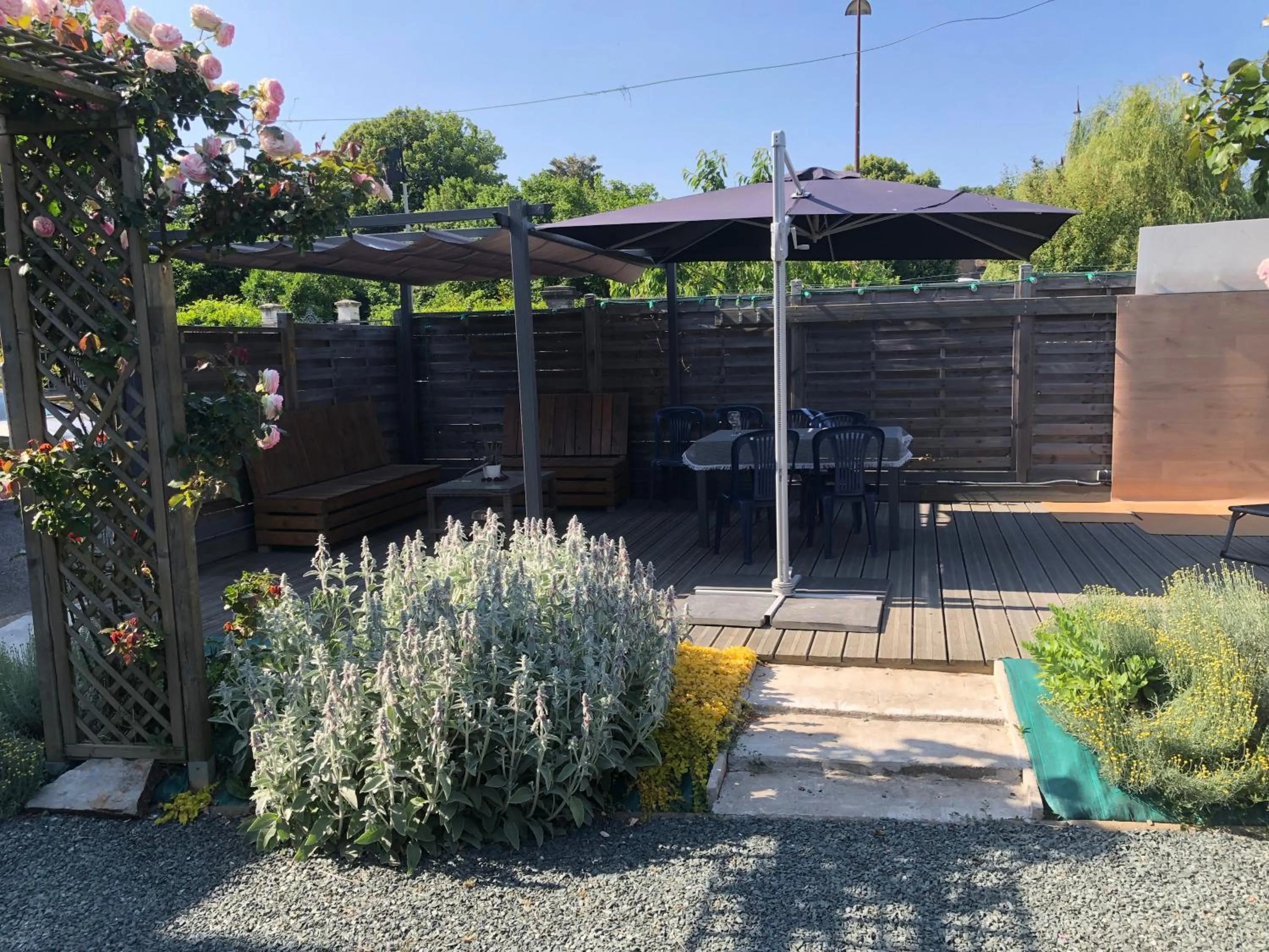 Balcony/Terrace in Les hortensias