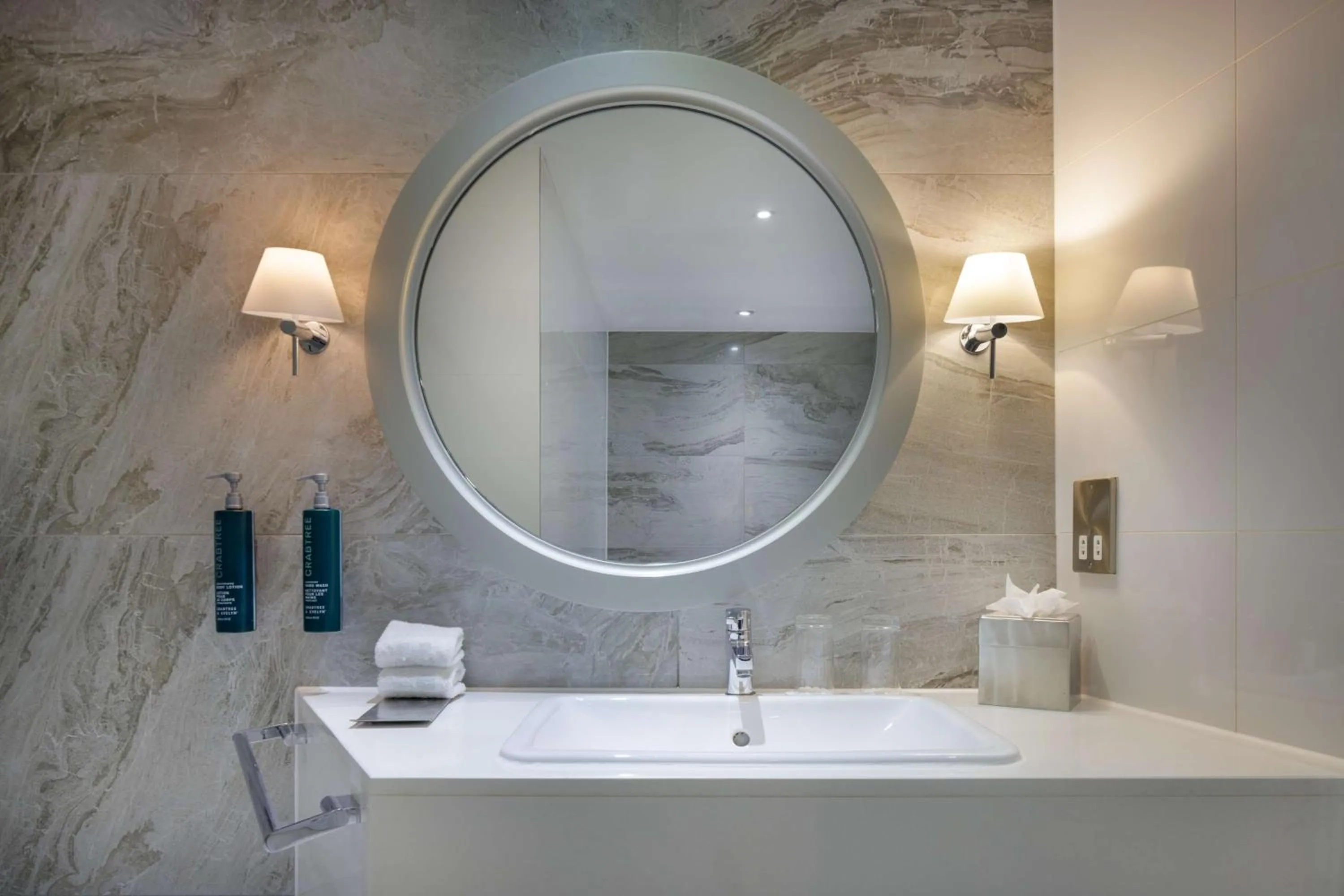 Bathroom in Doubletree by Hilton Edinburgh City Centre