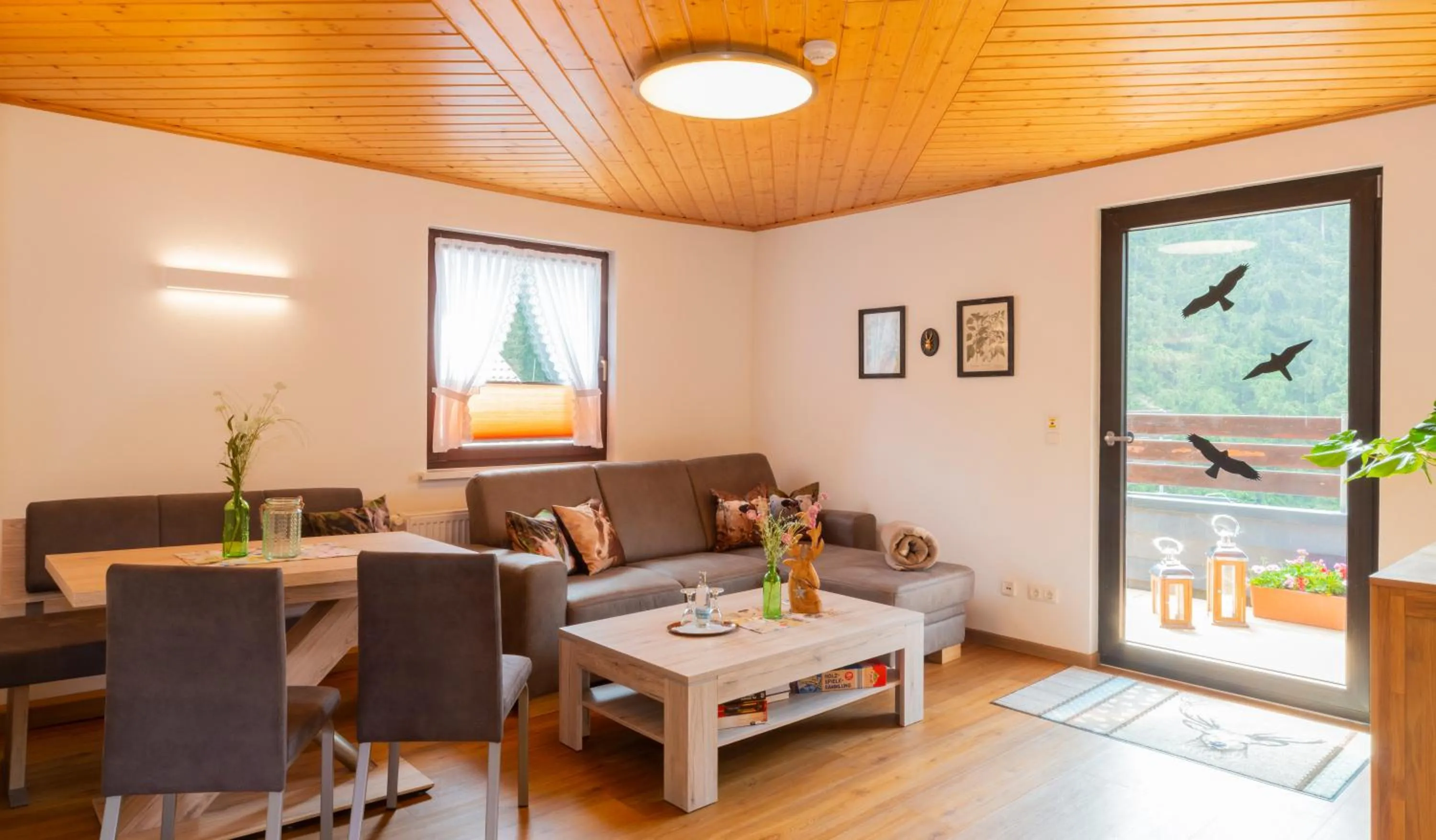 Living room in Appartements und Ferienhaus Gasthof Kanzlersgrund