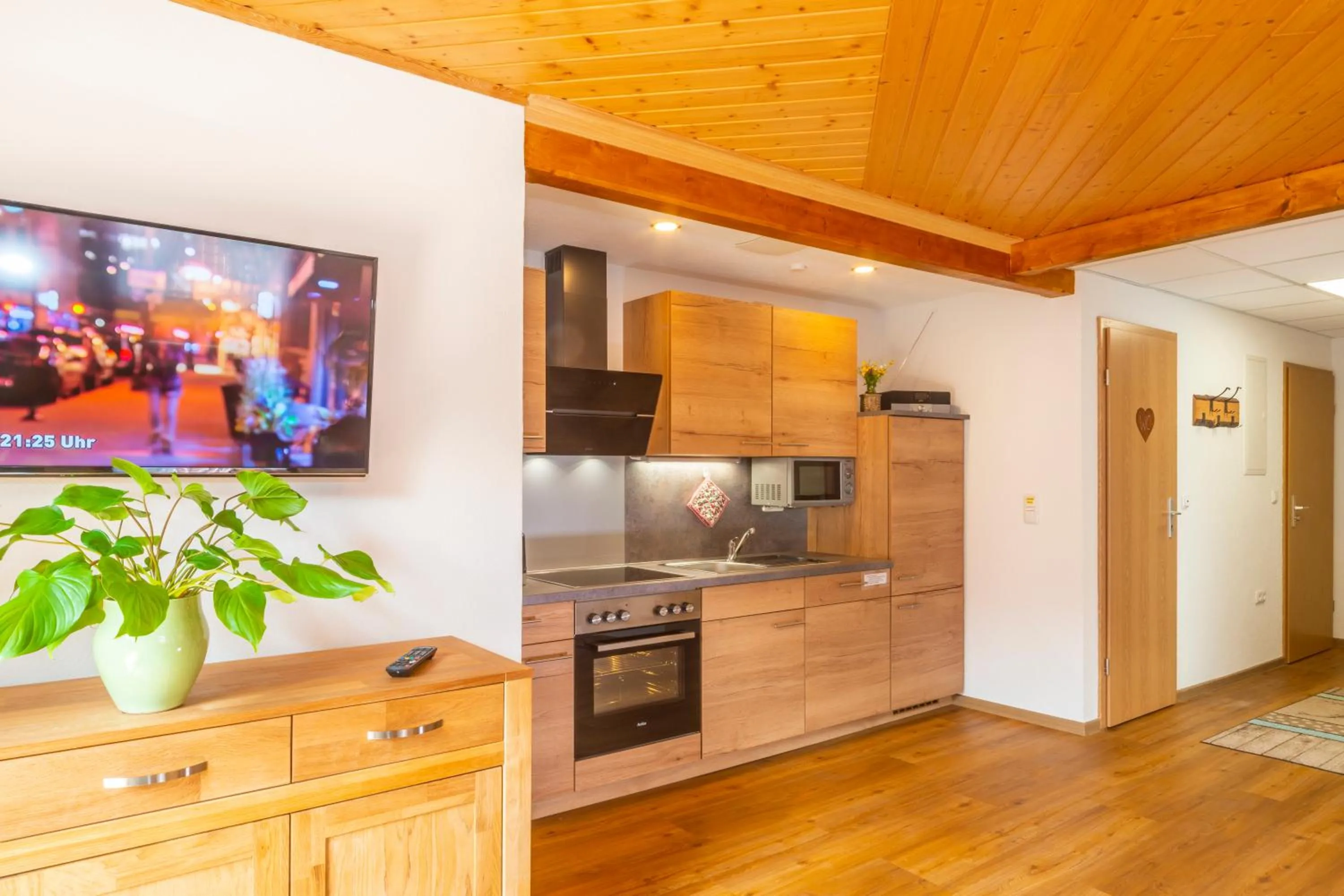 TV and multimedia in Appartements und Ferienhaus Gasthof Kanzlersgrund